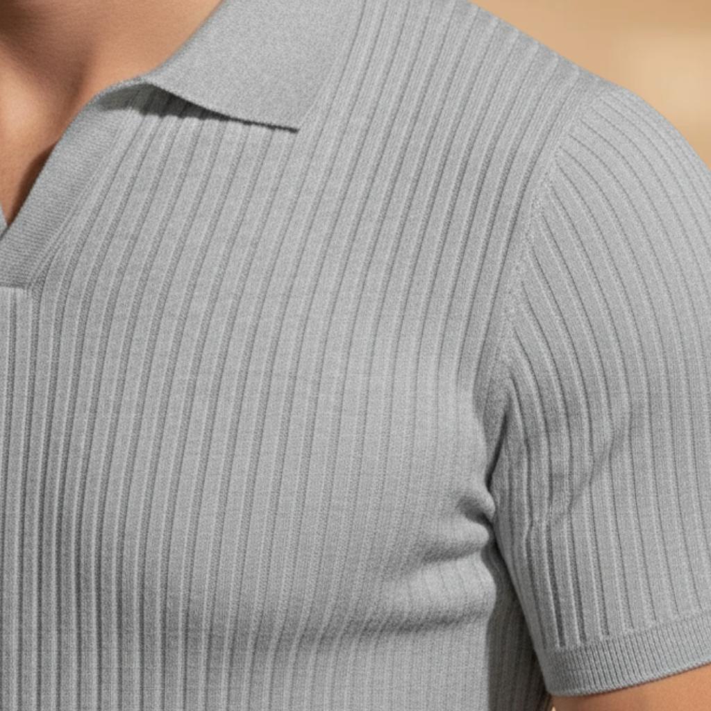 Men's high polo shirt | slim fit workwear