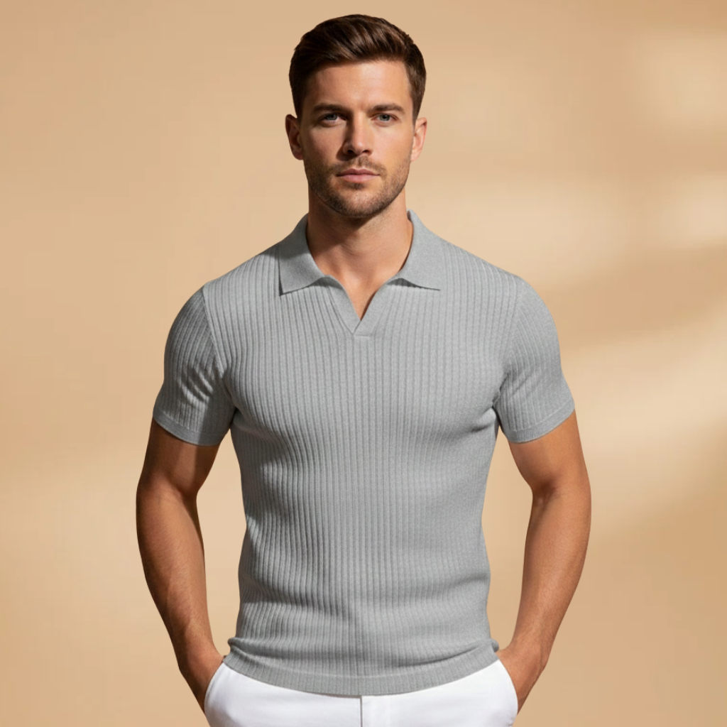Men's high polo shirt | slim fit workwear