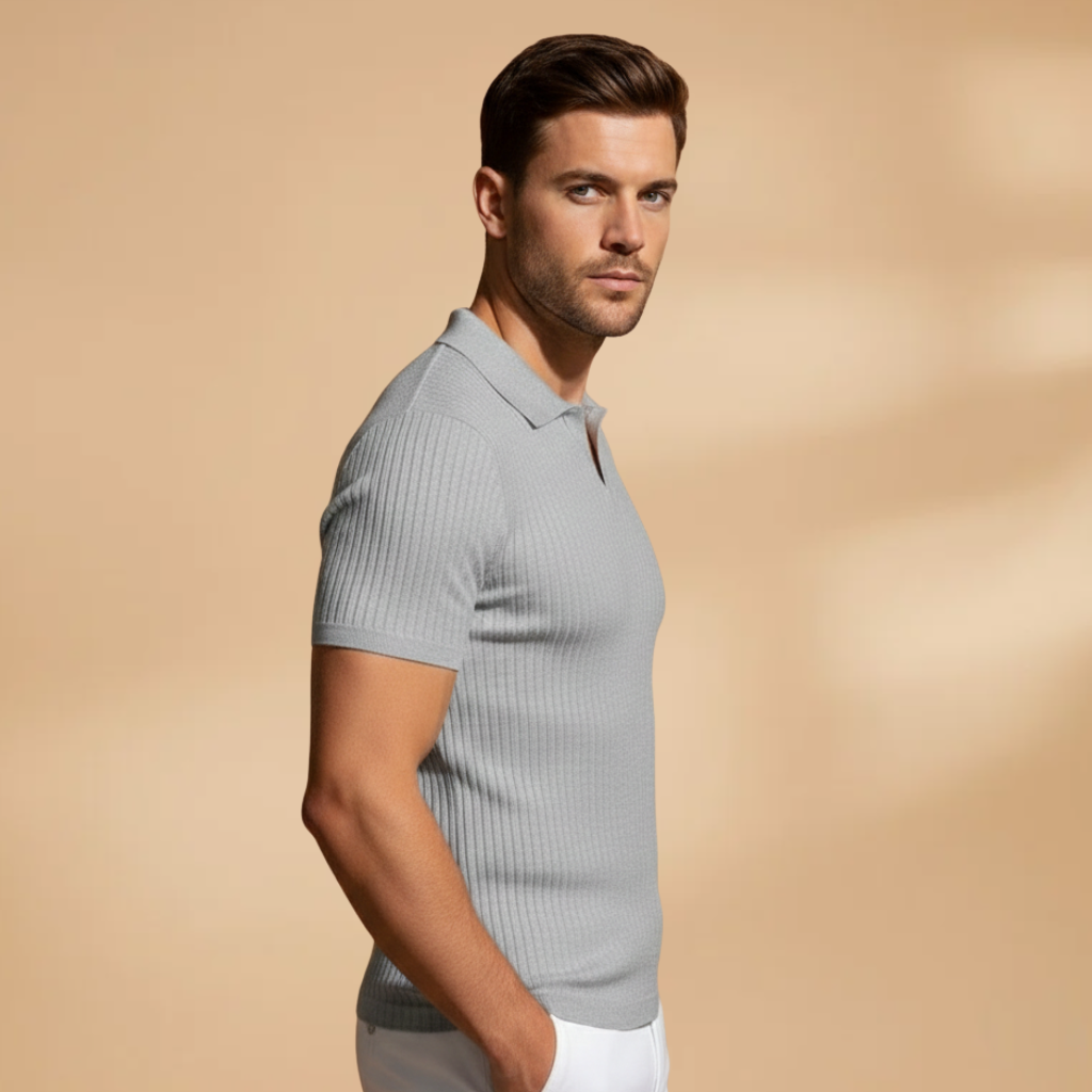 Men's high polo shirt | slim fit workwear