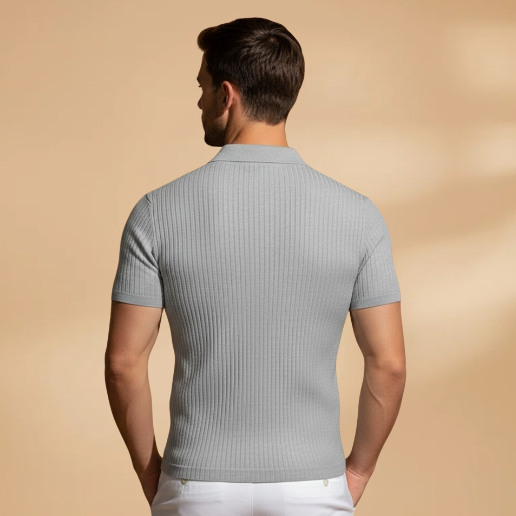 Men's high polo shirt | slim fit workwear