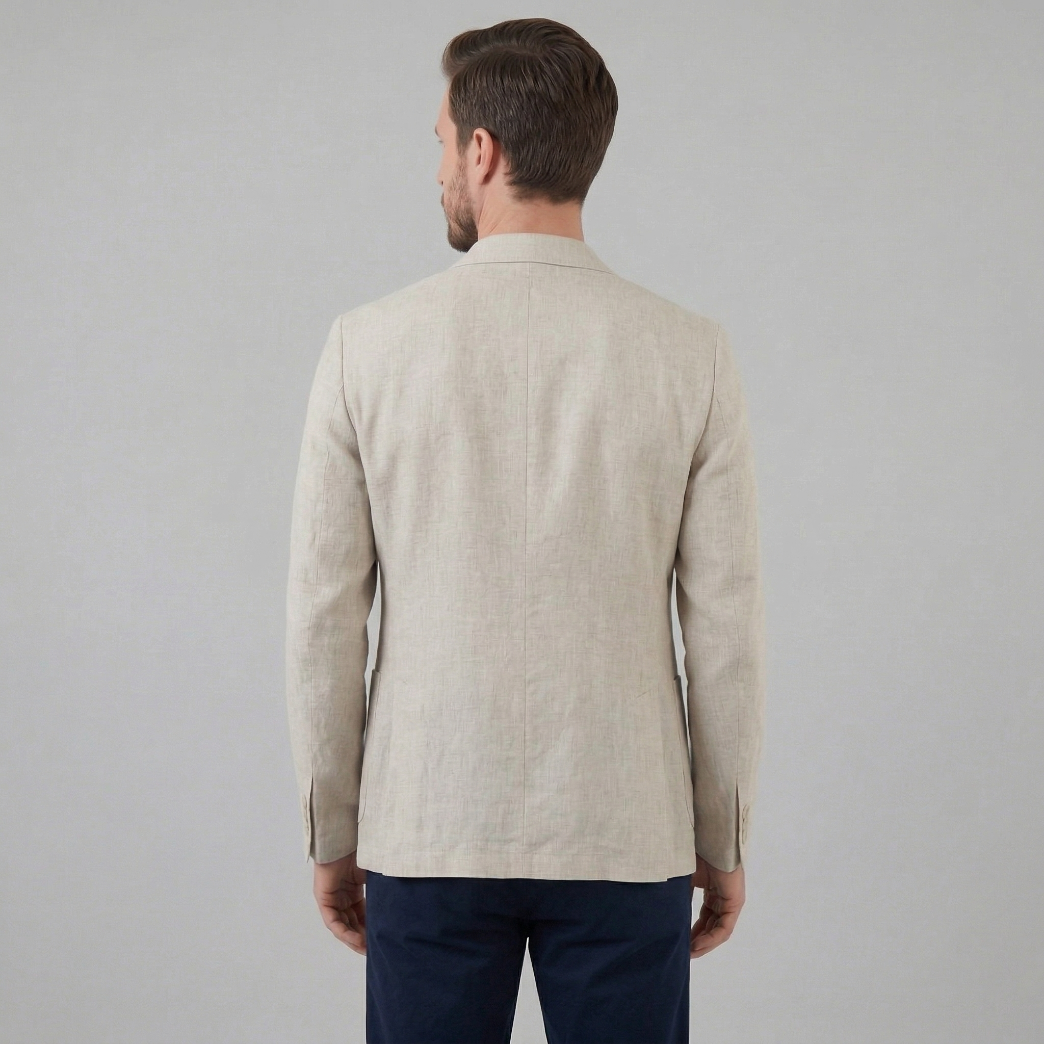 Men's linen jacket | elegant holiday blazer