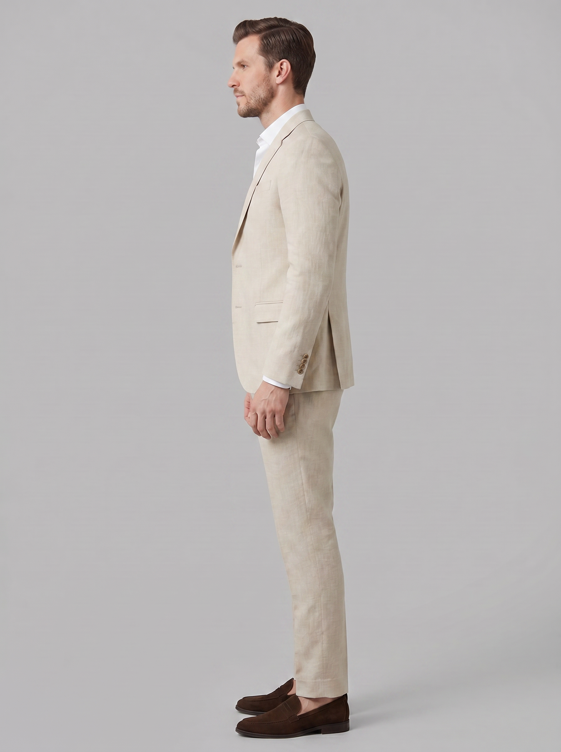 Linen suit set | men's formal wear