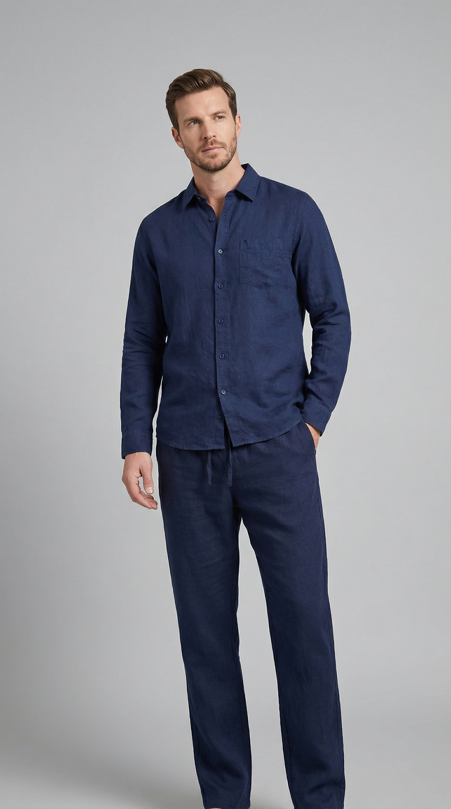 Two-piece clothing | summer linen set