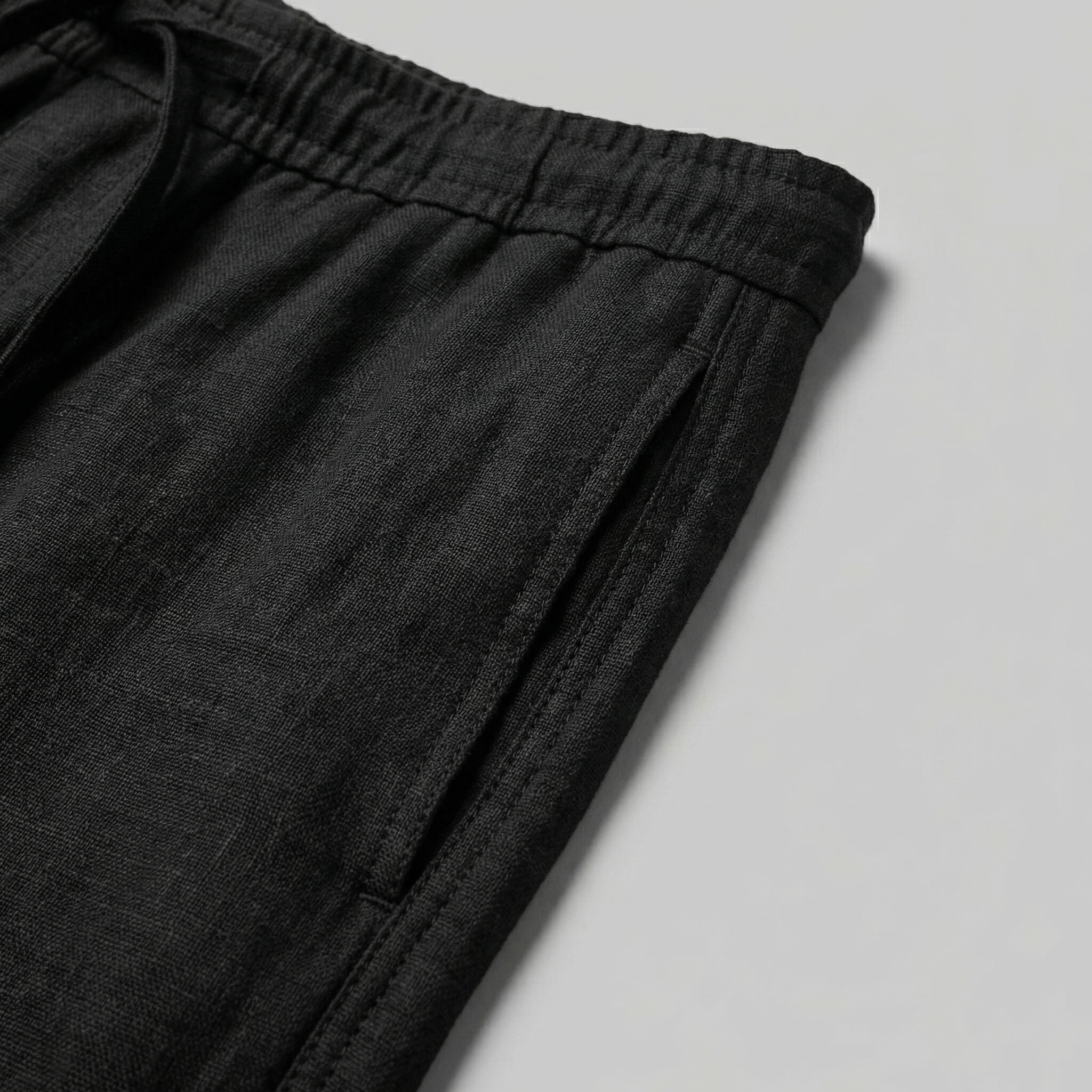 Slim linen pants | men's beach bottoms
