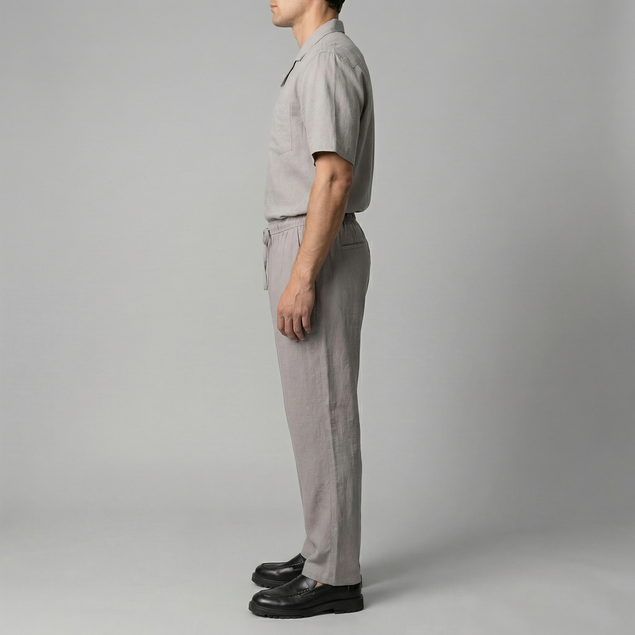 Slim linen pants | men's beach bottoms