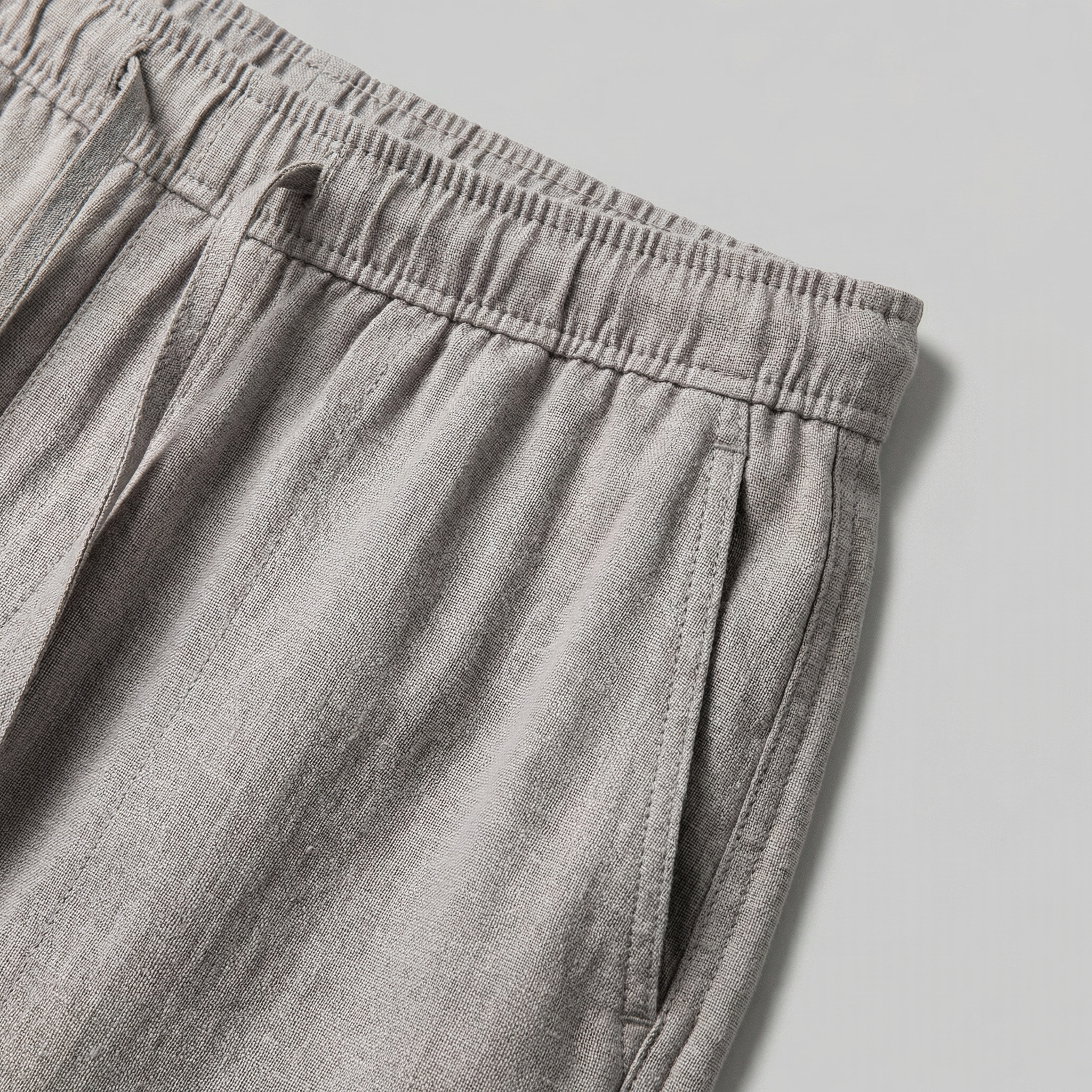 Slim linen pants | men's beach bottoms