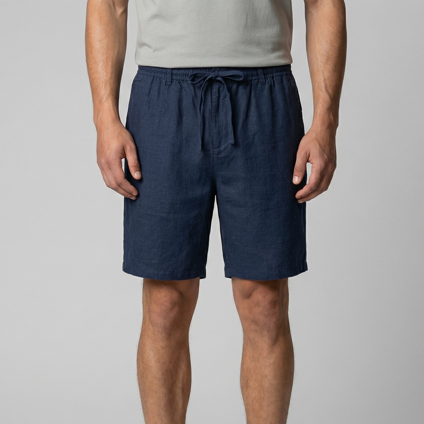 Men's linen bermuda shorts | daily beach shorts
