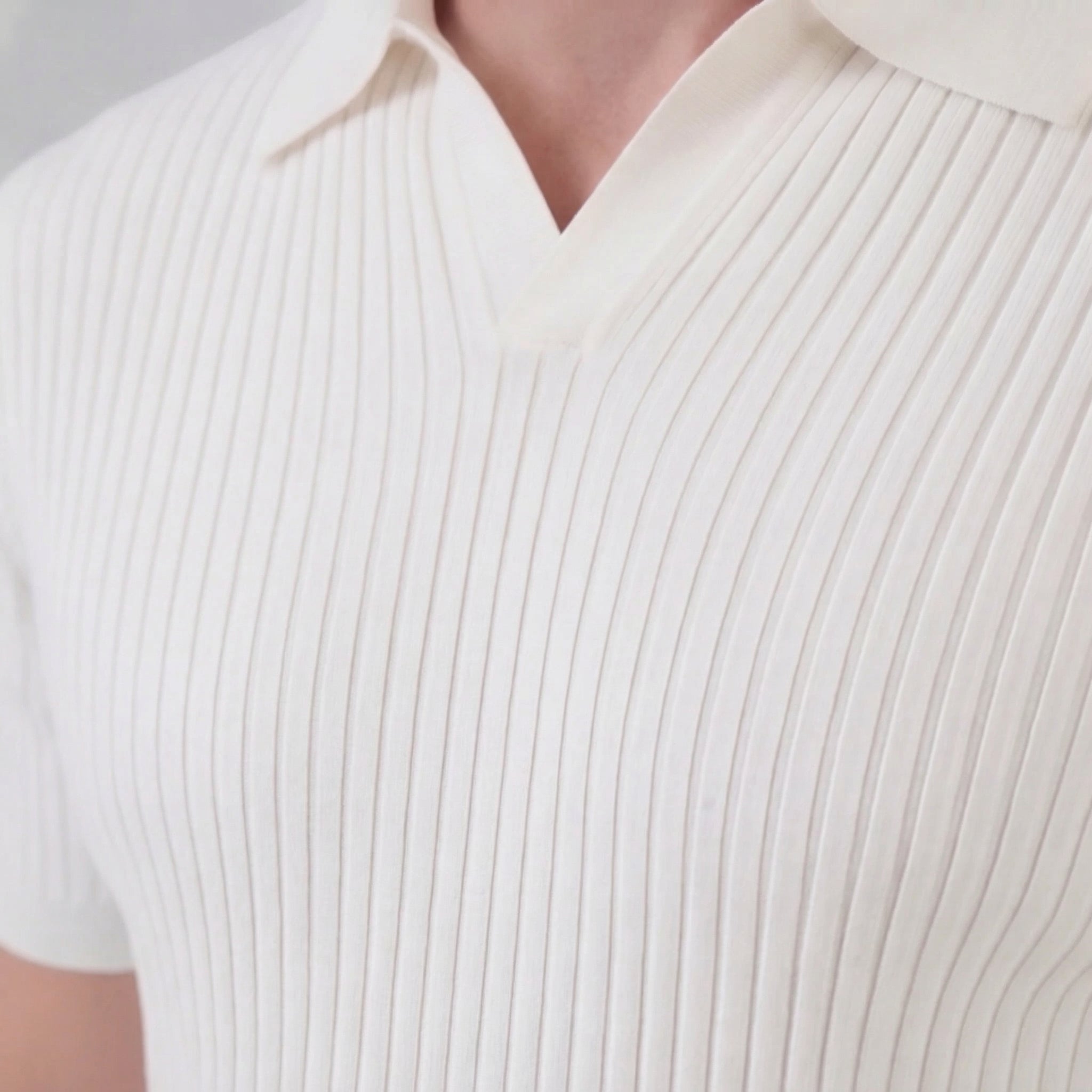 Men's high polo | modern cotton knit