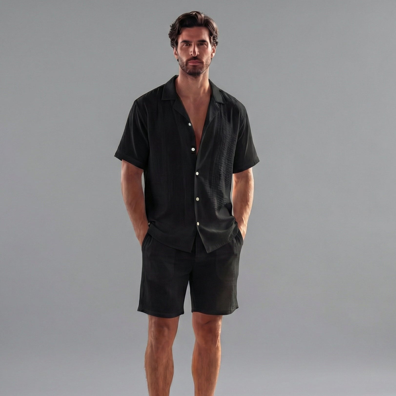 Men's summer set | two-piece linen