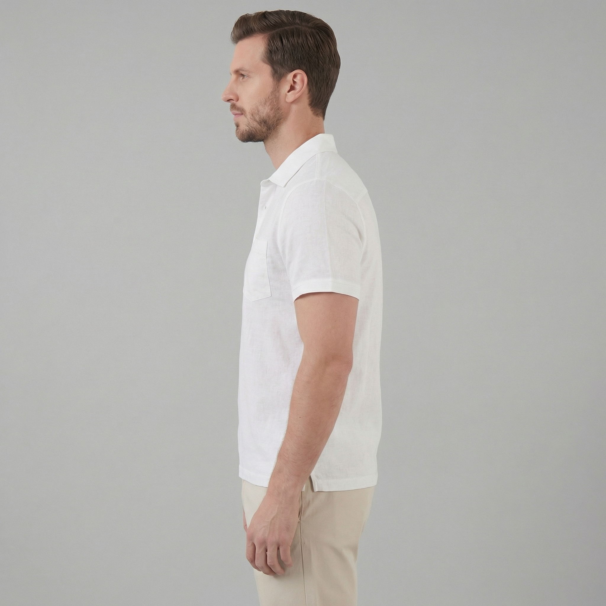 Summer high polo | lightweight knitwear garment