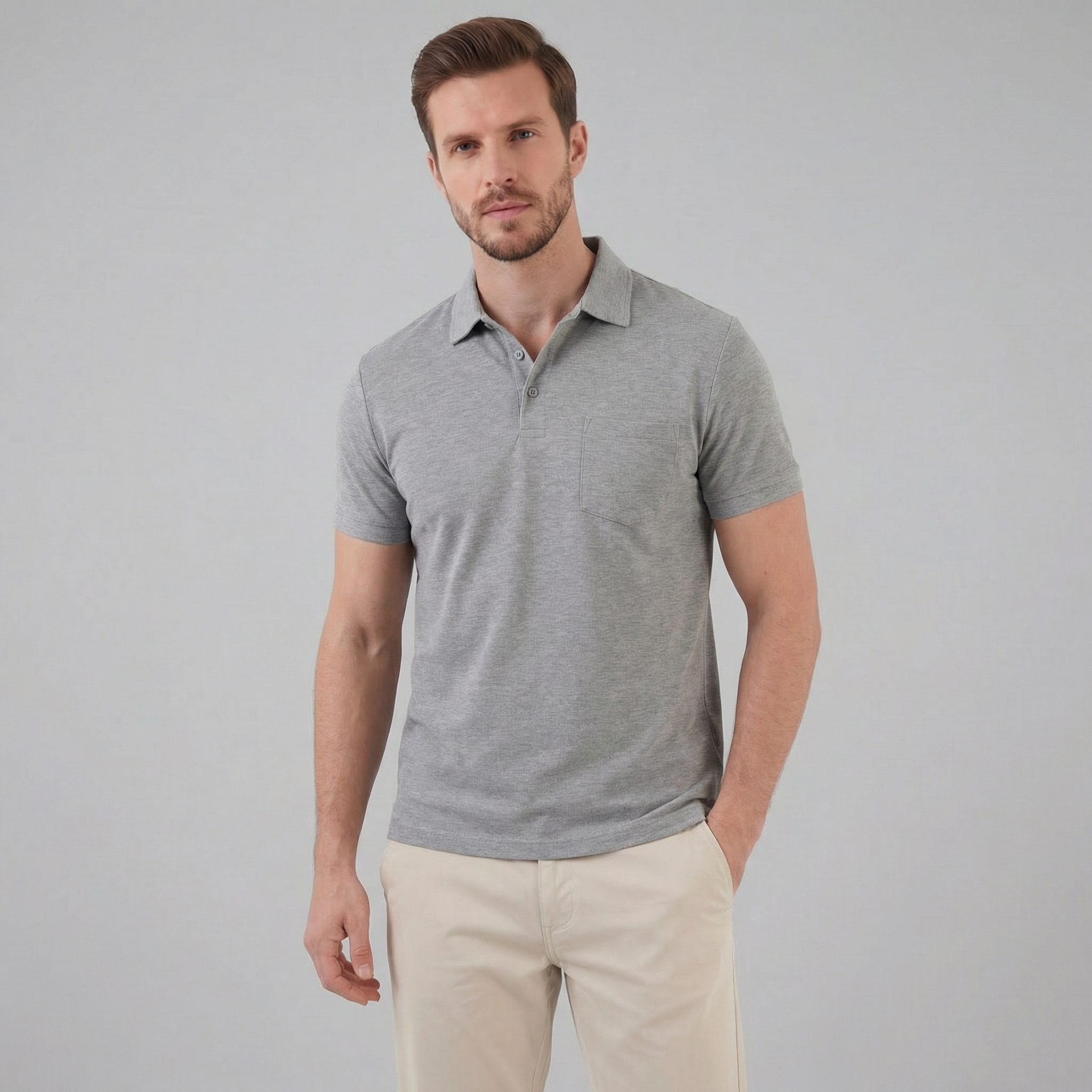 Summer high polo | lightweight knitwear garment