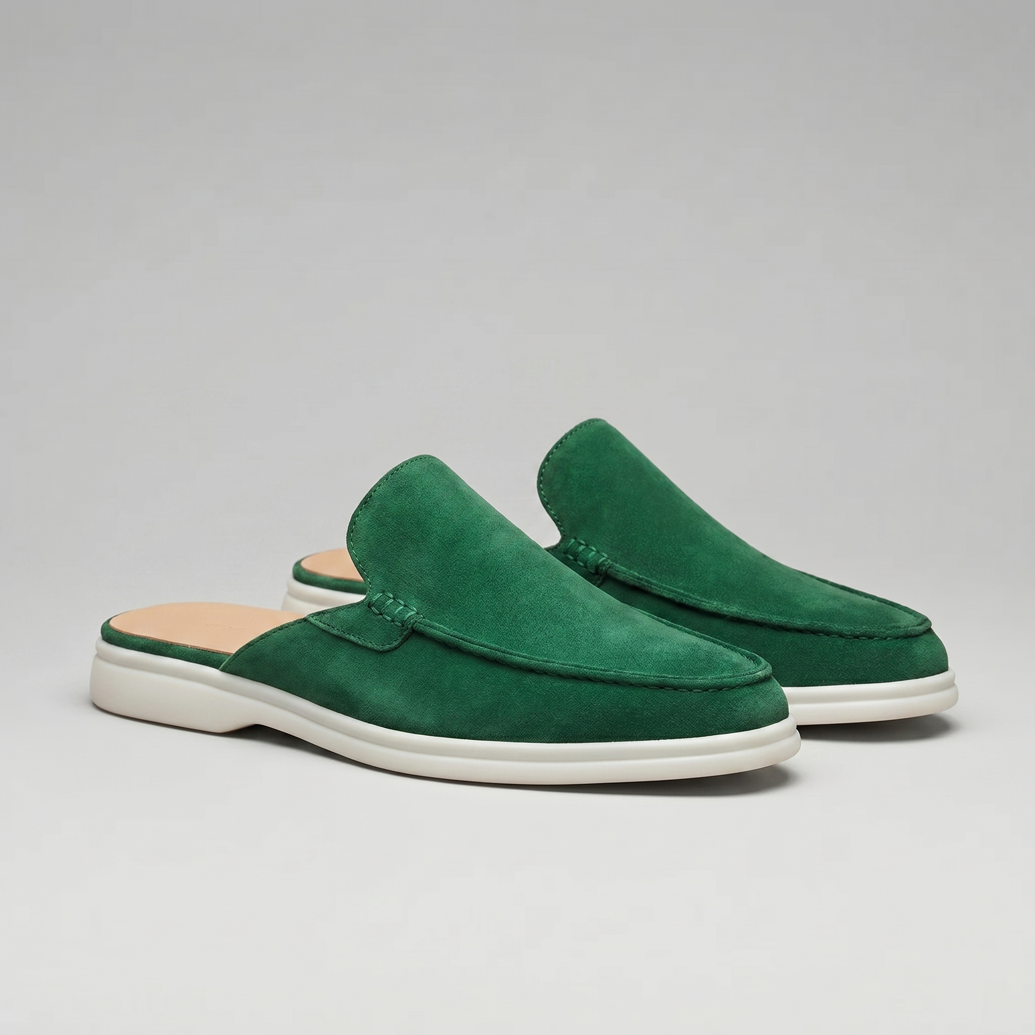 Men's mule shoes | daily unheeled suede