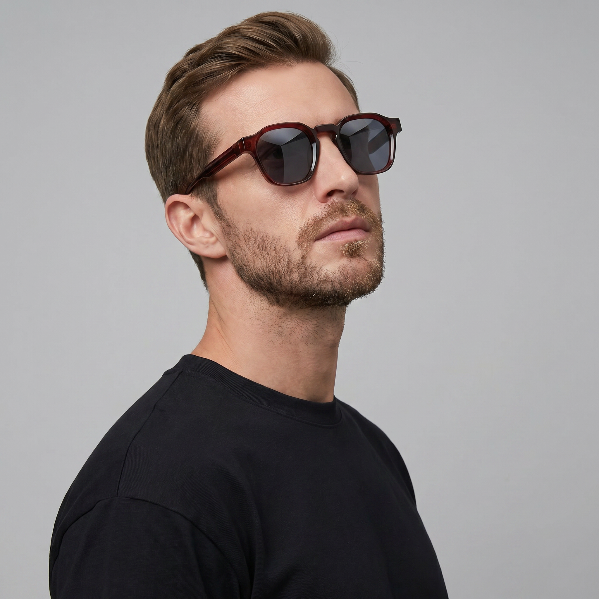 Men's glasses | square accessory protection