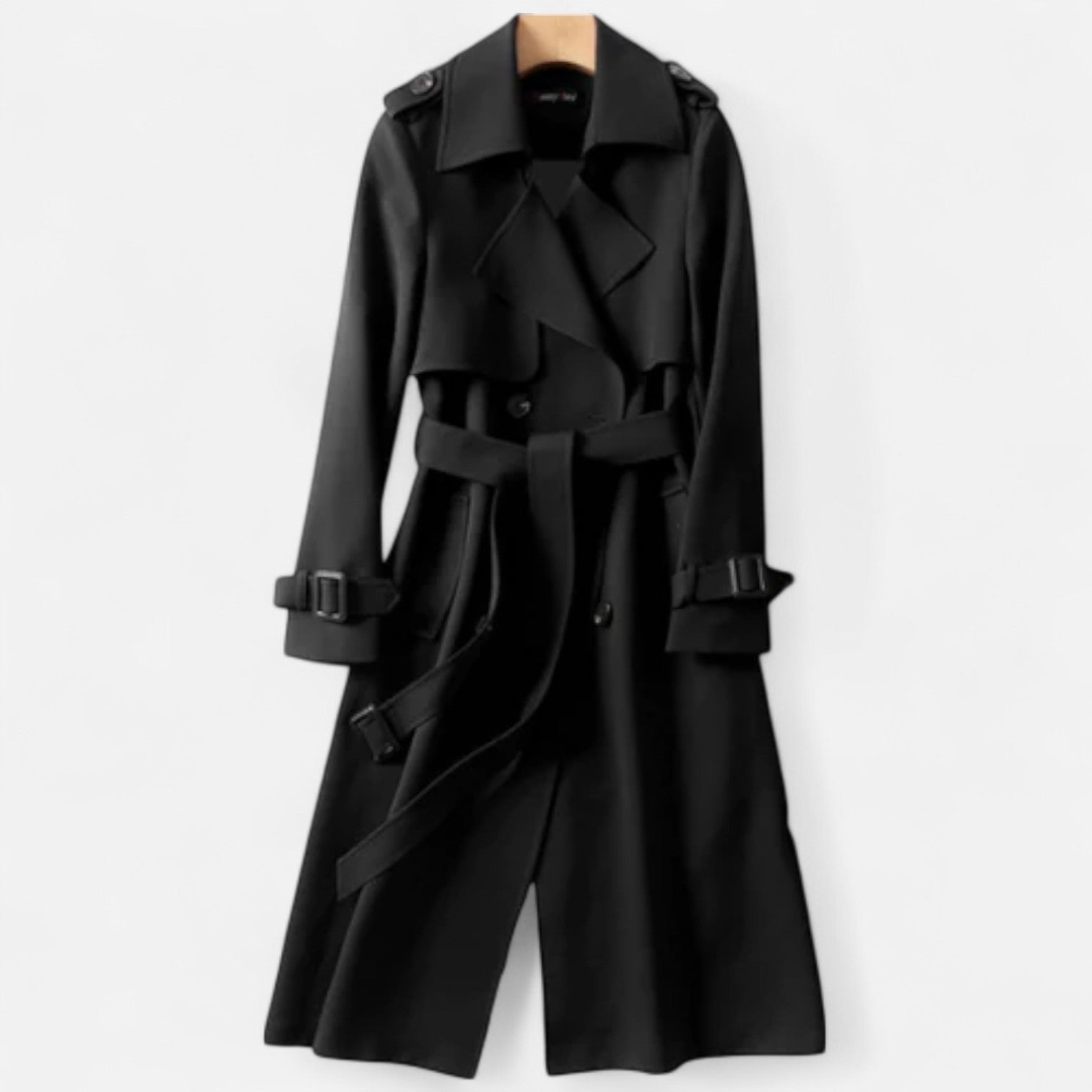 Ancienne Monde | Manteau Long Femme – Chaleur Structurée, Silhouette Intemporelle