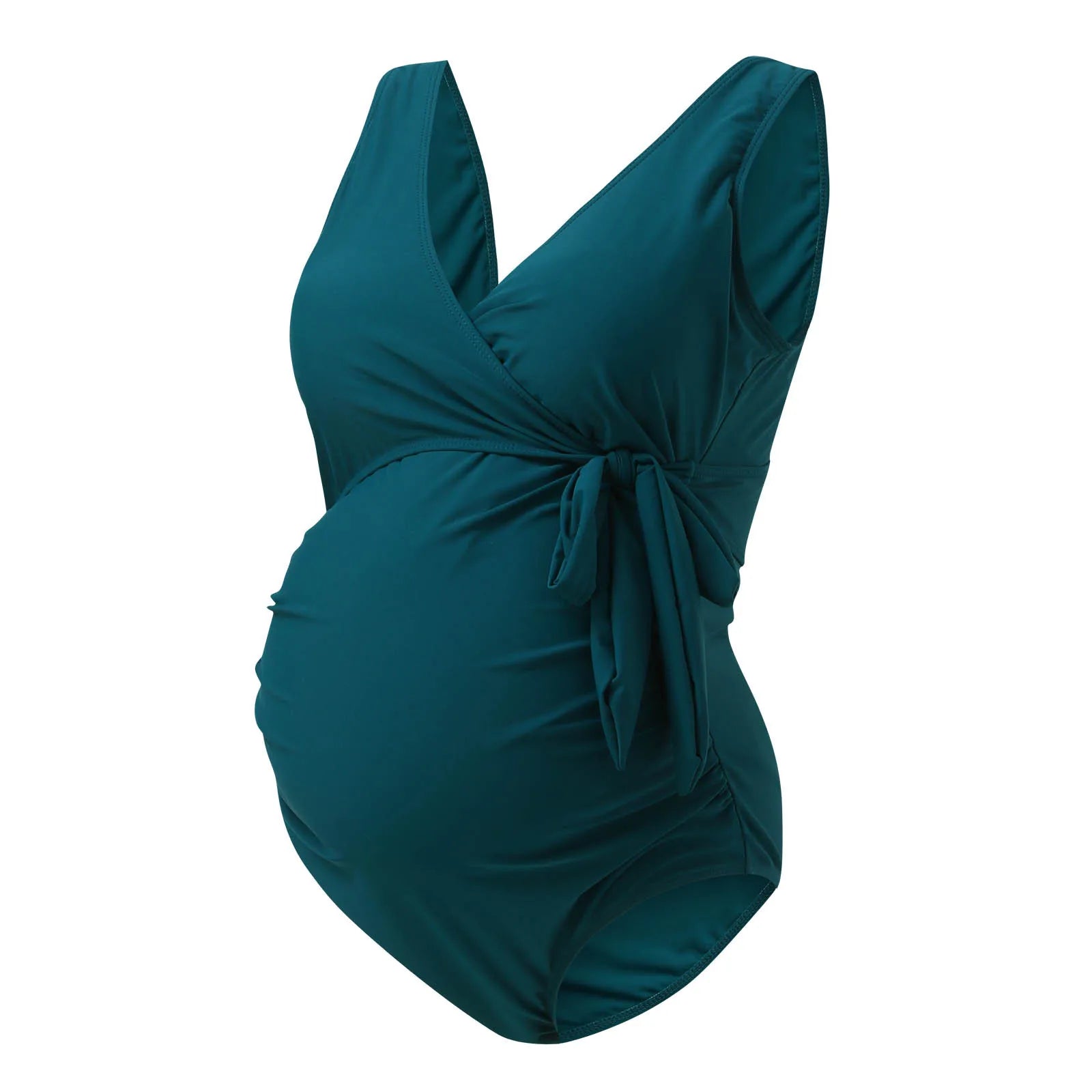 One-piece maternity swimsuit
