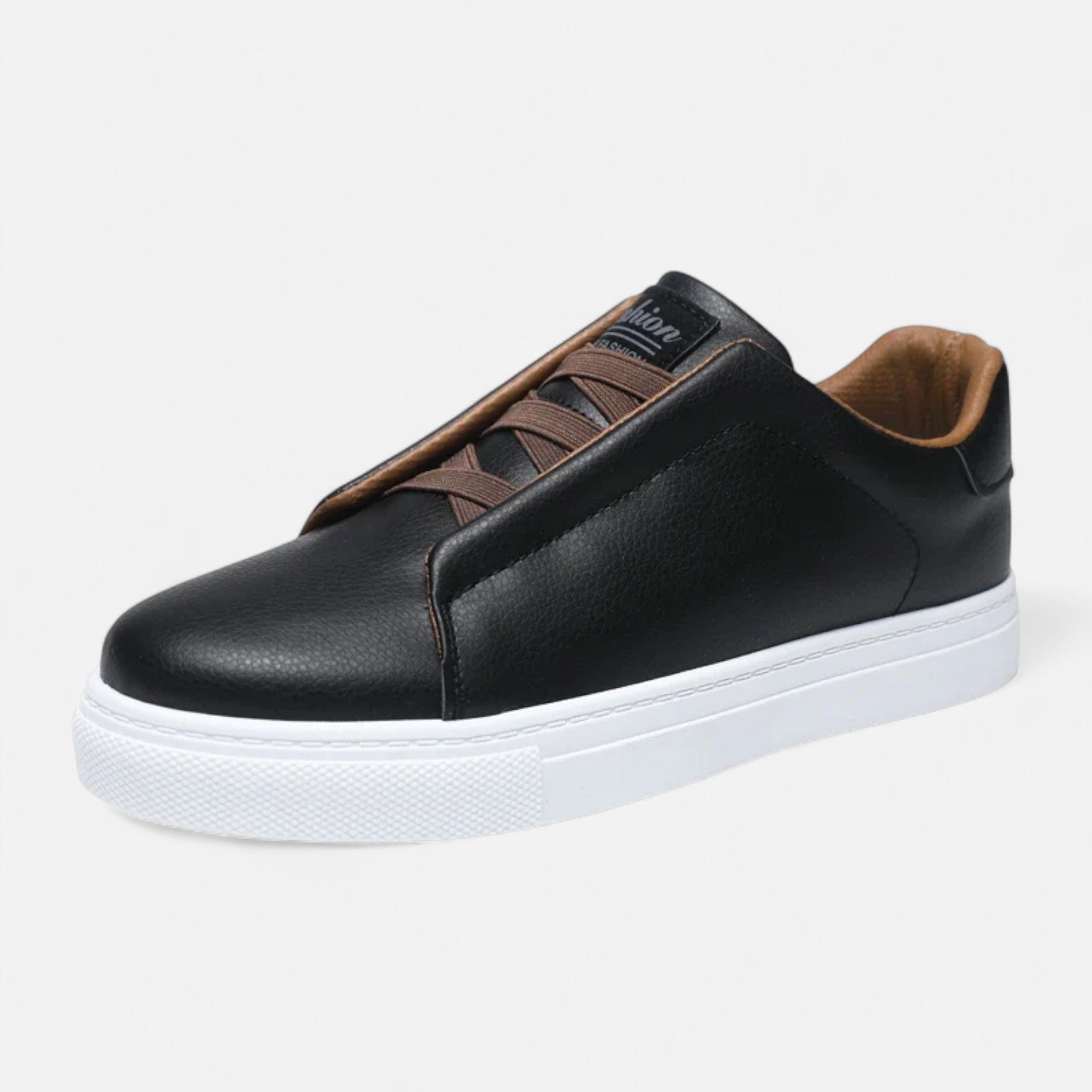 Ancienne Monde | Sneakers Homme en Cuir Sans Lacets Premium