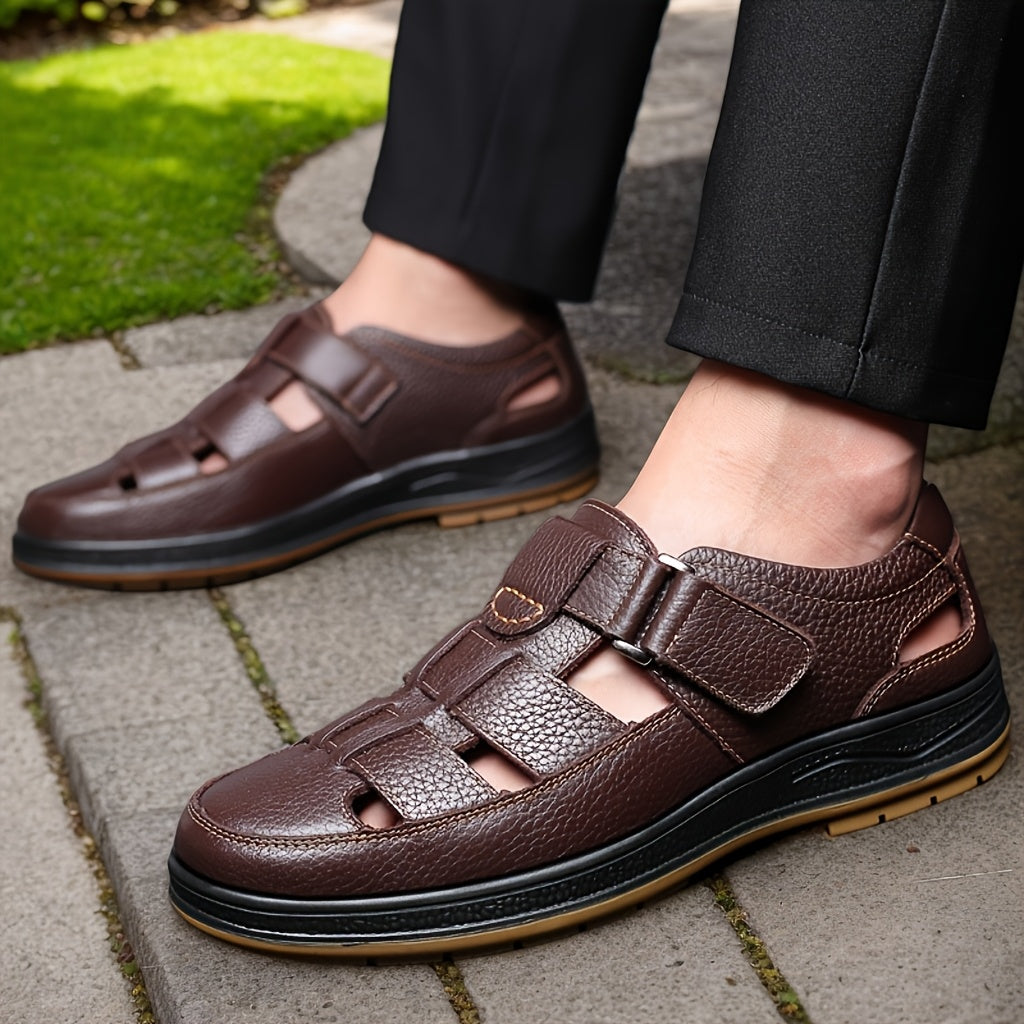 Scarpe uomo in camoscio comfort slip-on