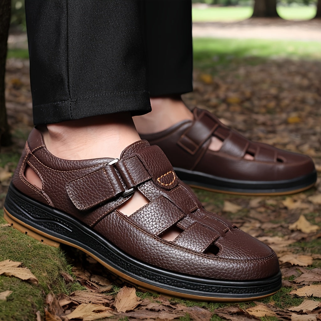 Scarpe uomo in camoscio comfort slip-on