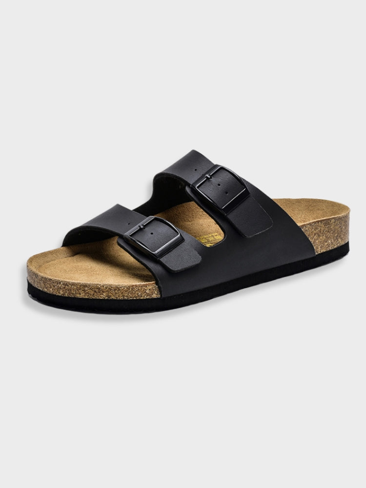 Men's summer shoes — ergonomic leisure sandals with buckles