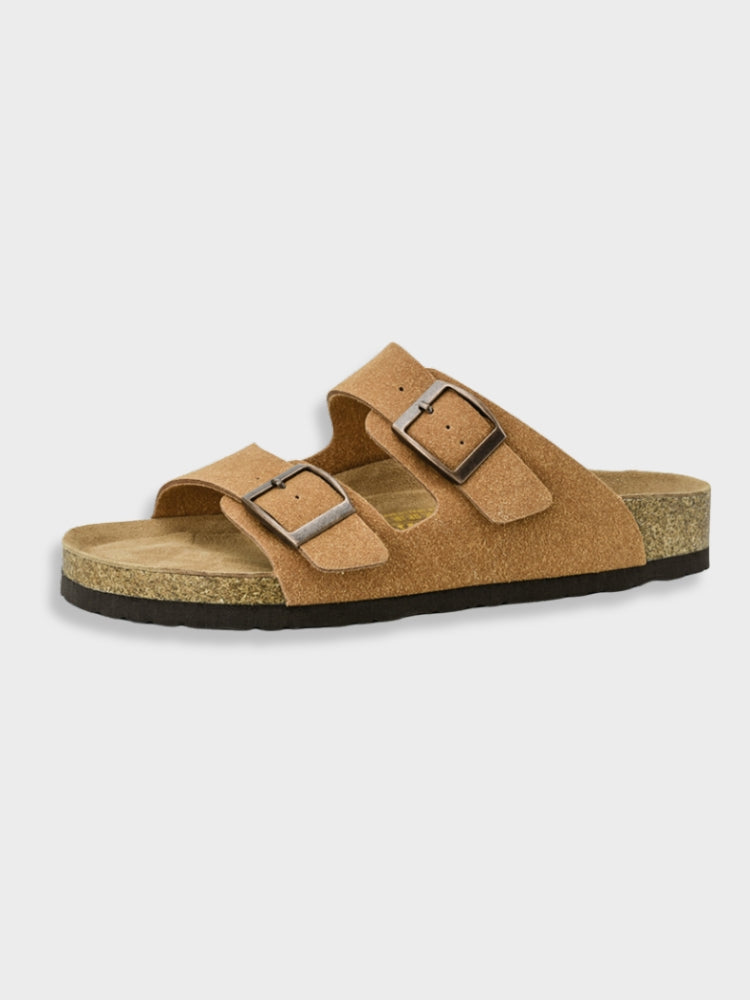 Men's summer shoes — ergonomic leisure sandals with buckles