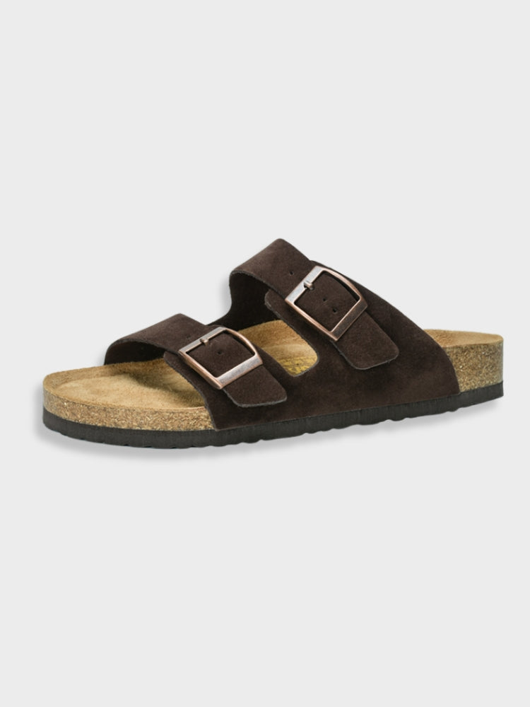 Men's summer shoes — ergonomic leisure sandals with buckles