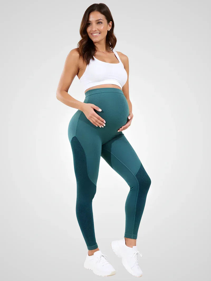 Leggings de maternidad con soporte abdominal