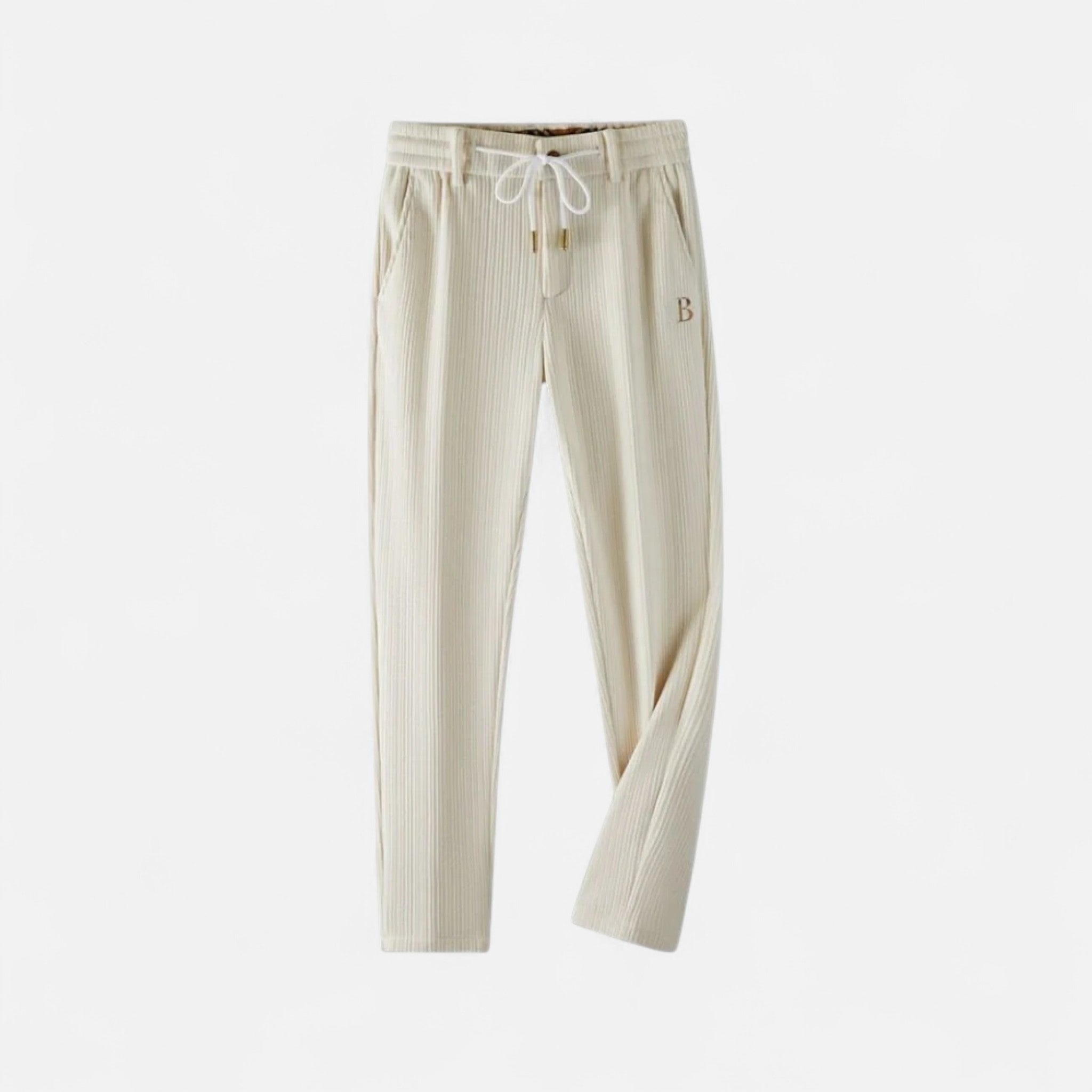 Ancienne Monde | Pantalon Homme Survêtement en Velours Côtelé