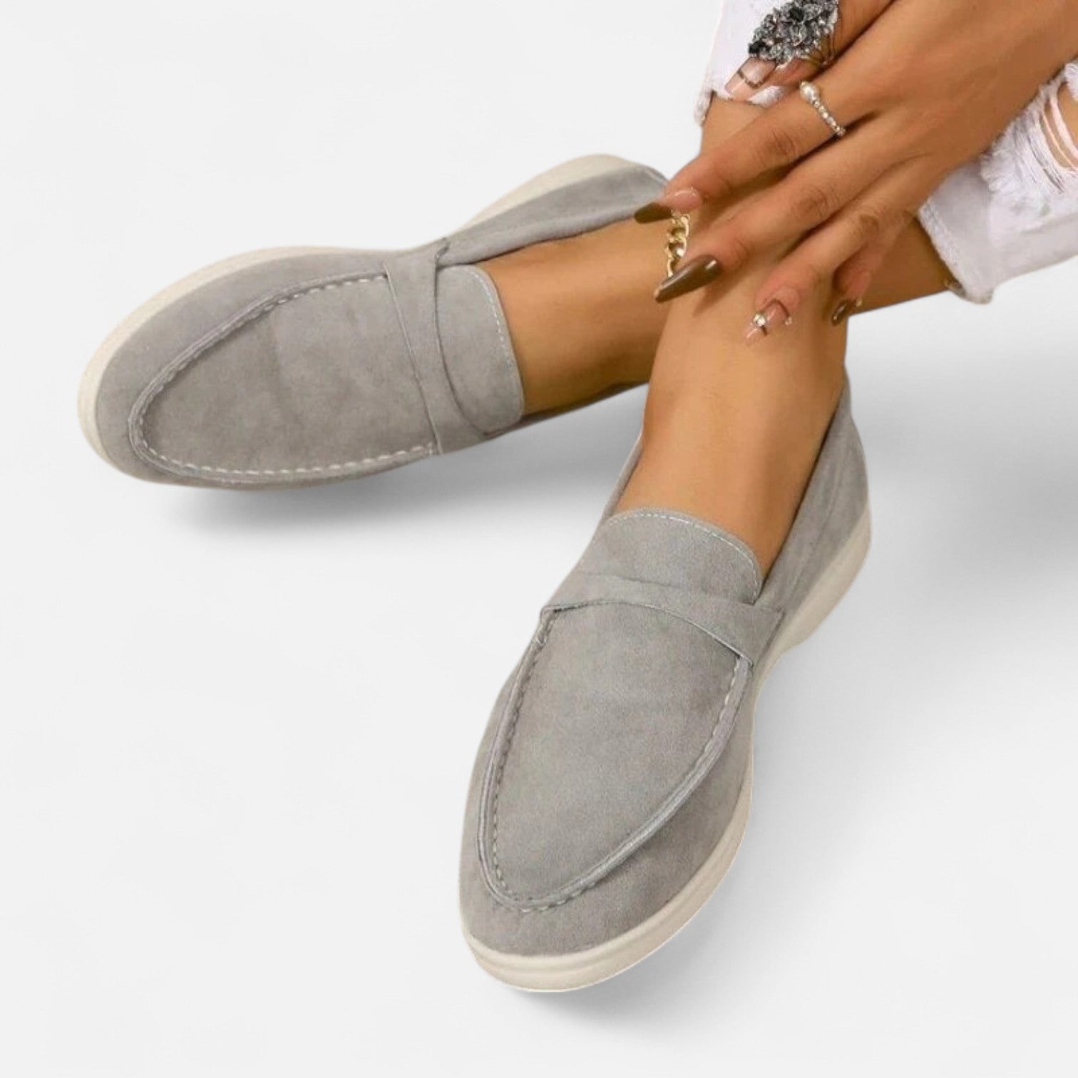 Ancienne Monde | Mocassins Héritage en Cuir pour Femme