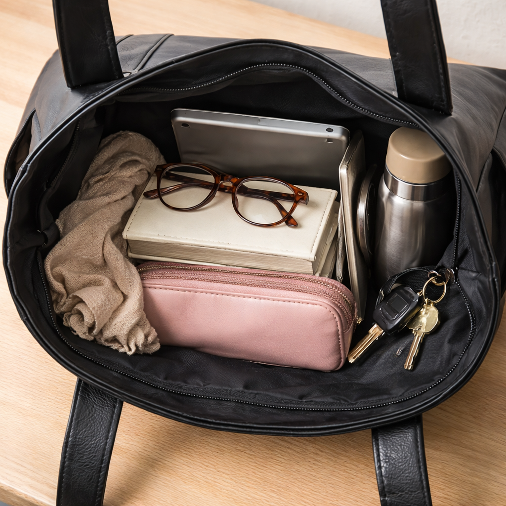 Sac tote femme ajustable multifonction