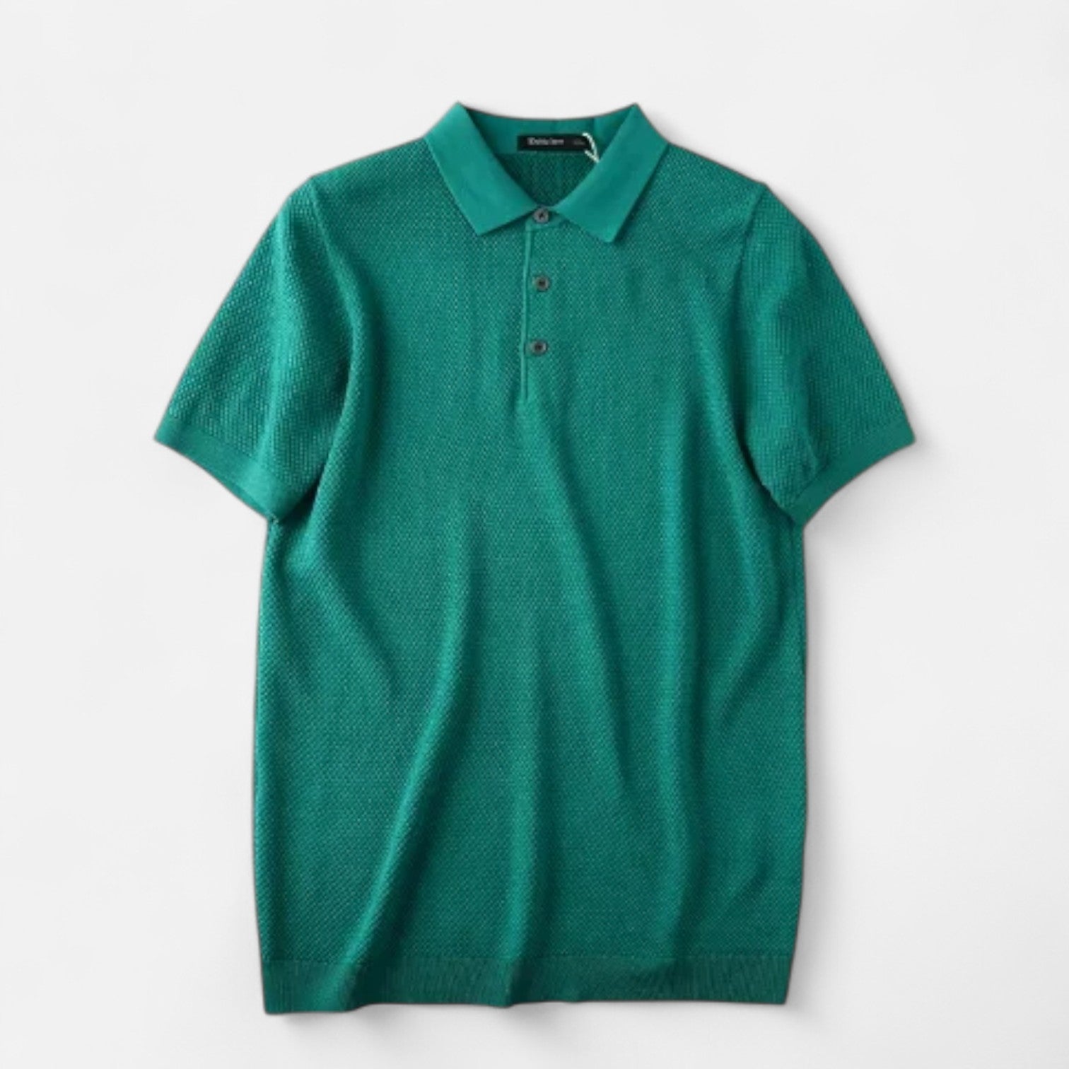 Ancienne Monde | Polo Ajusté pour Homme – Confort Respirant en Coton pour une Élégance Estivale