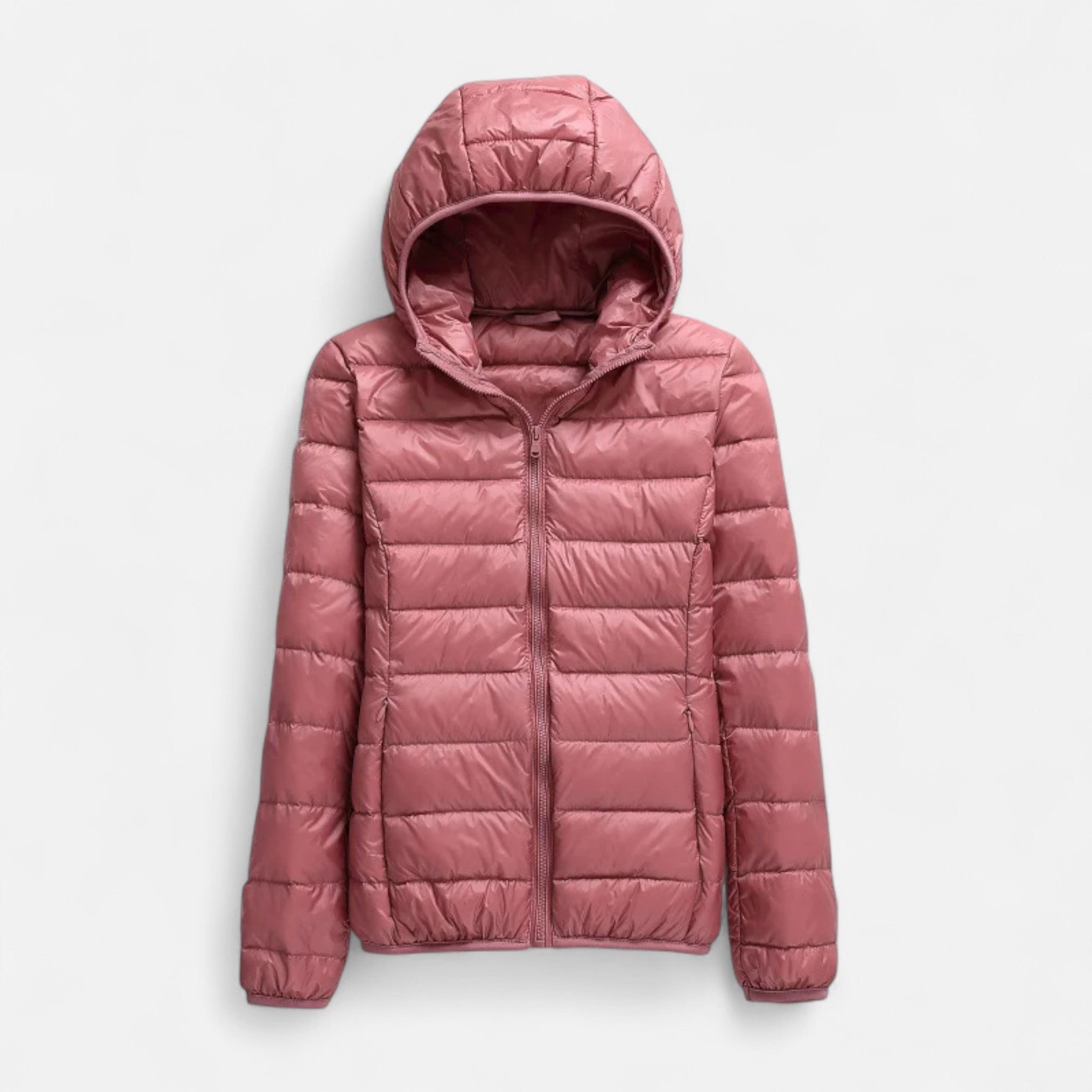 Ancient World | Elegant Women's Lightweight Hooded Down Jacket