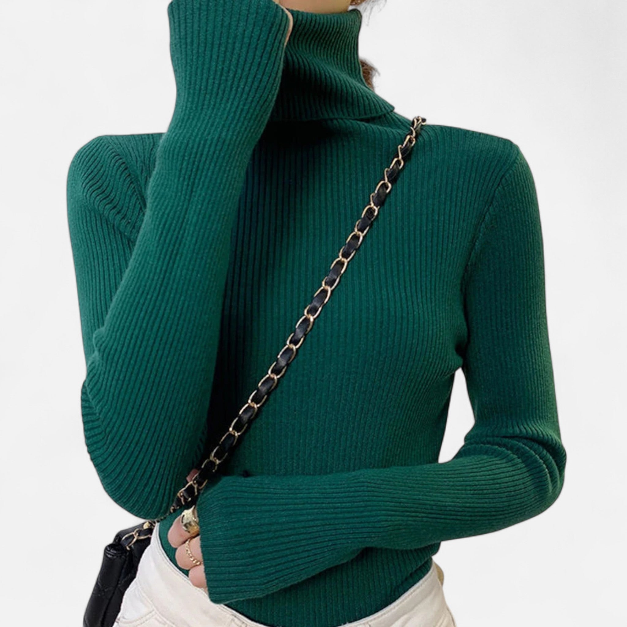 Ancienne Monde | Pull Col Roulé Doux Femme