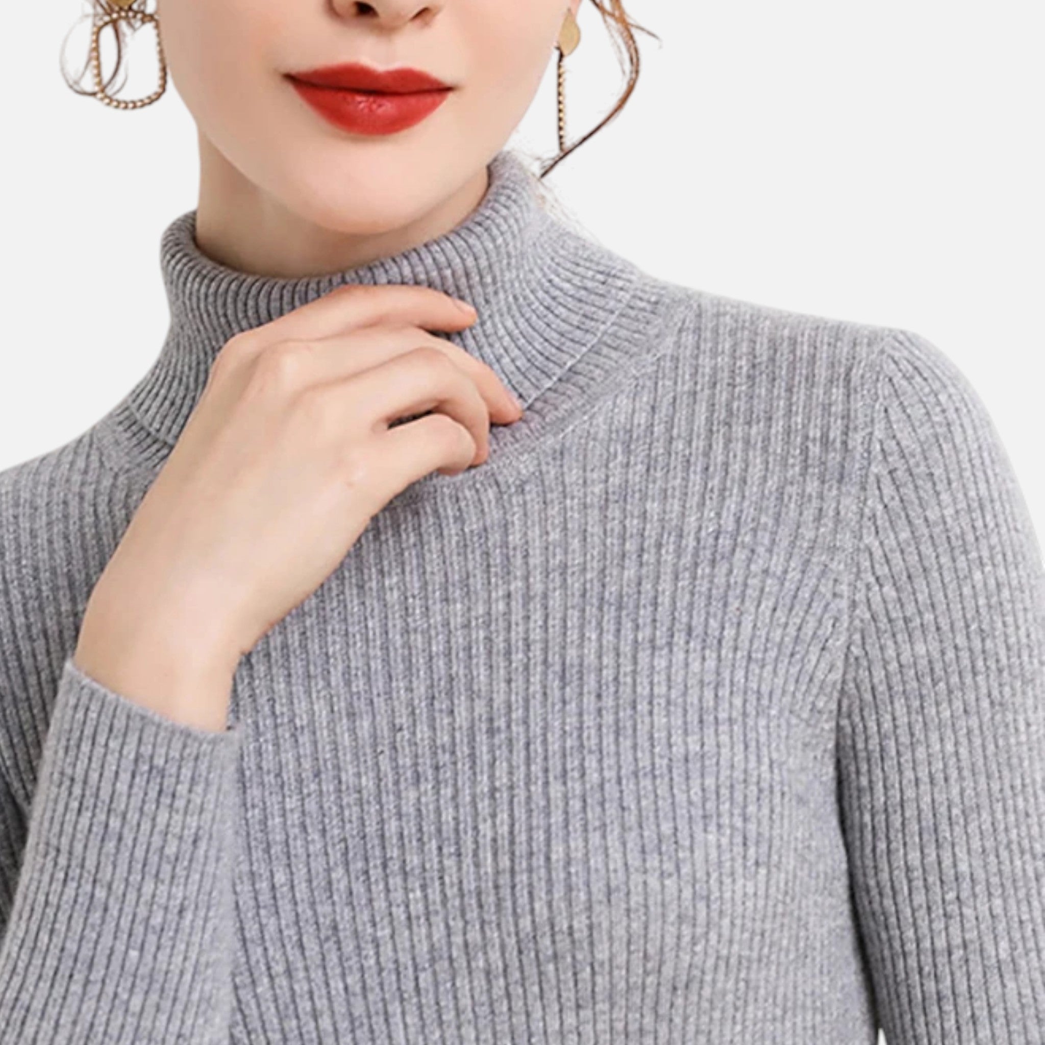 Ancienne Monde | Pull Col Roulé Doux Femme