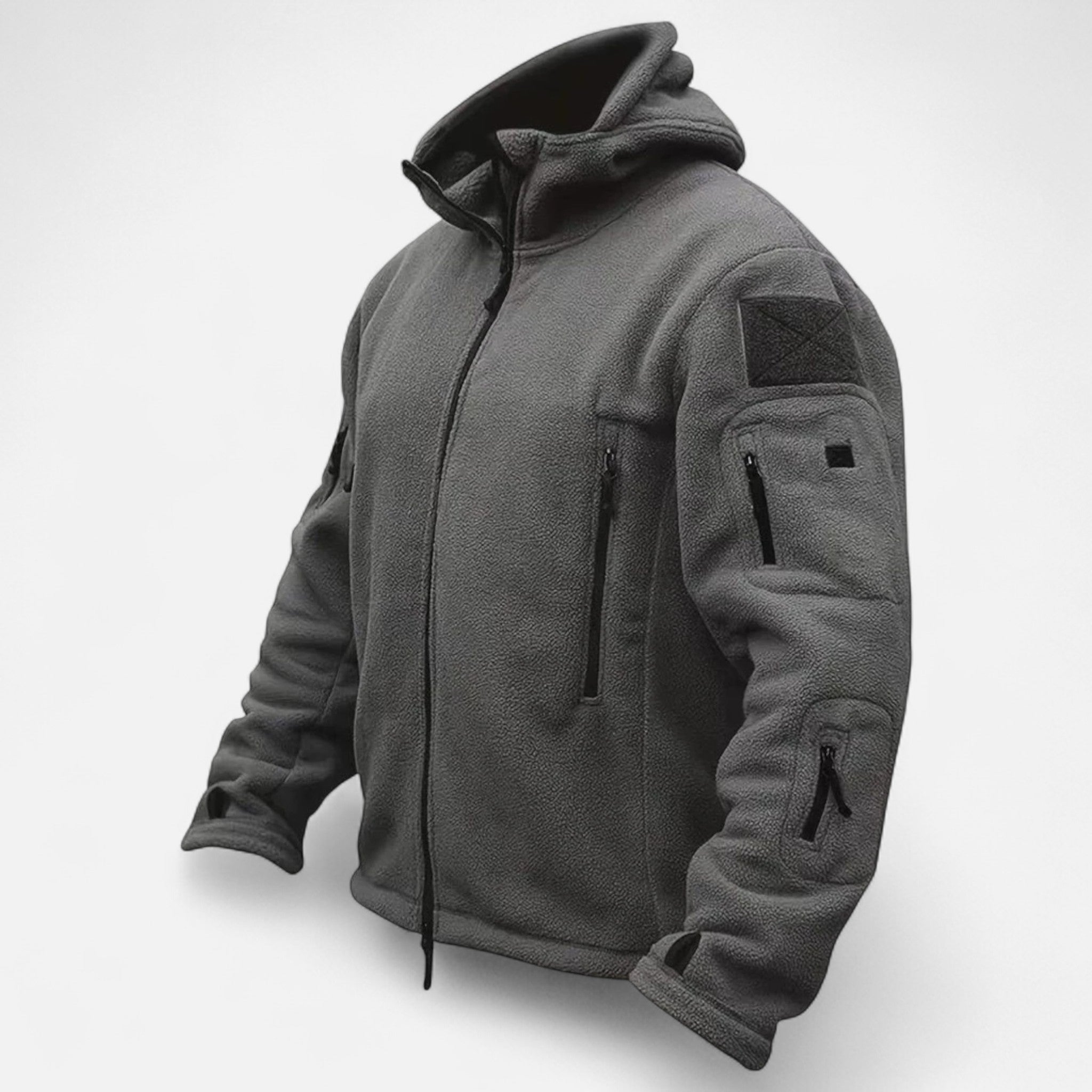 Ancient World | Men's Tactical Fleece Jacket with Hood