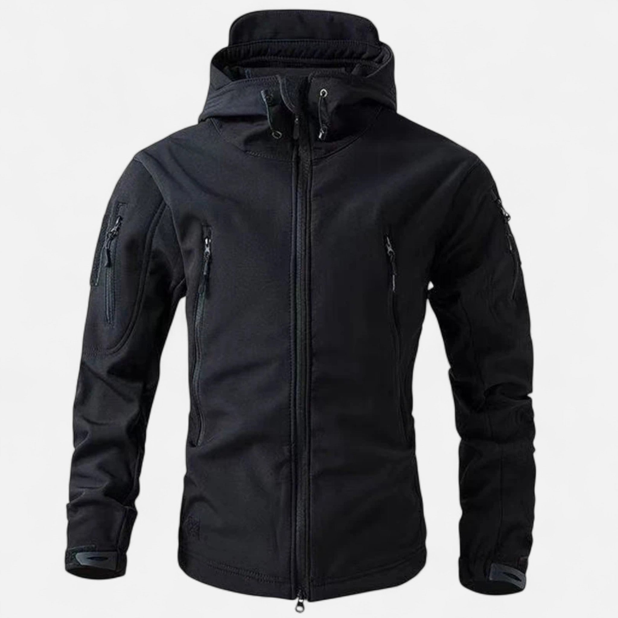 Ancienne Monde | Chaqueta Softshell Impermeable para Hombre con Capucha