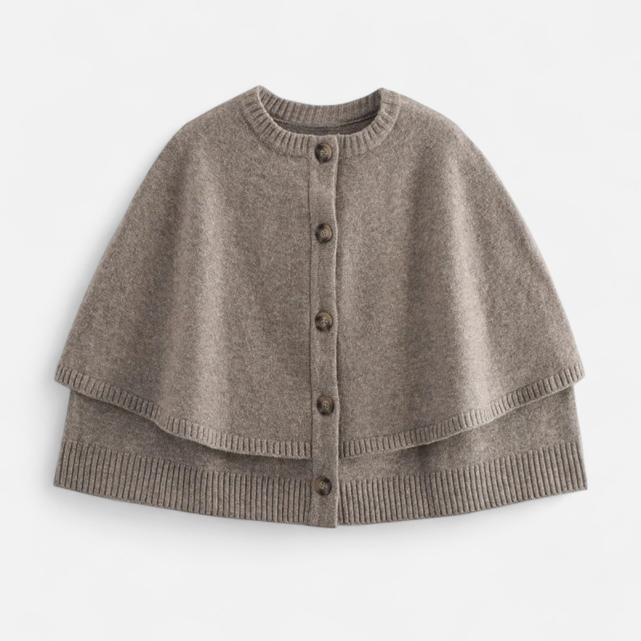 Ancienne Monde | Cardigan-Cape Cropped Femme