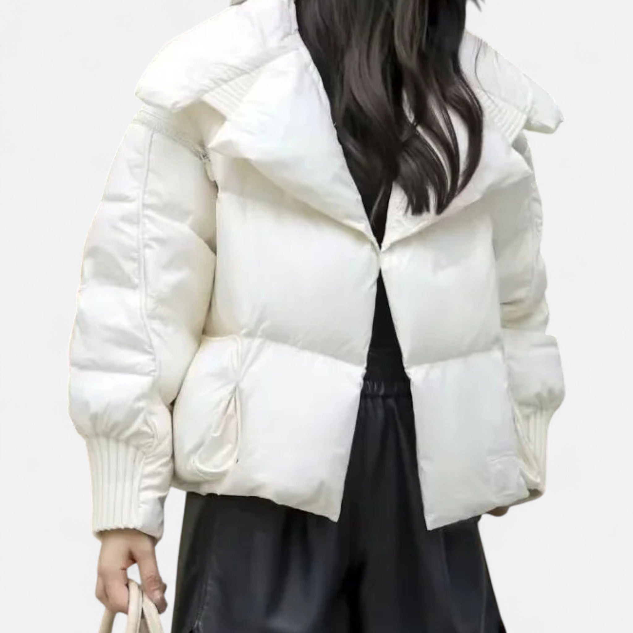 Ancienne Monde | Chaqueta acolchada para mujer 90% plumón con mangas desmontables