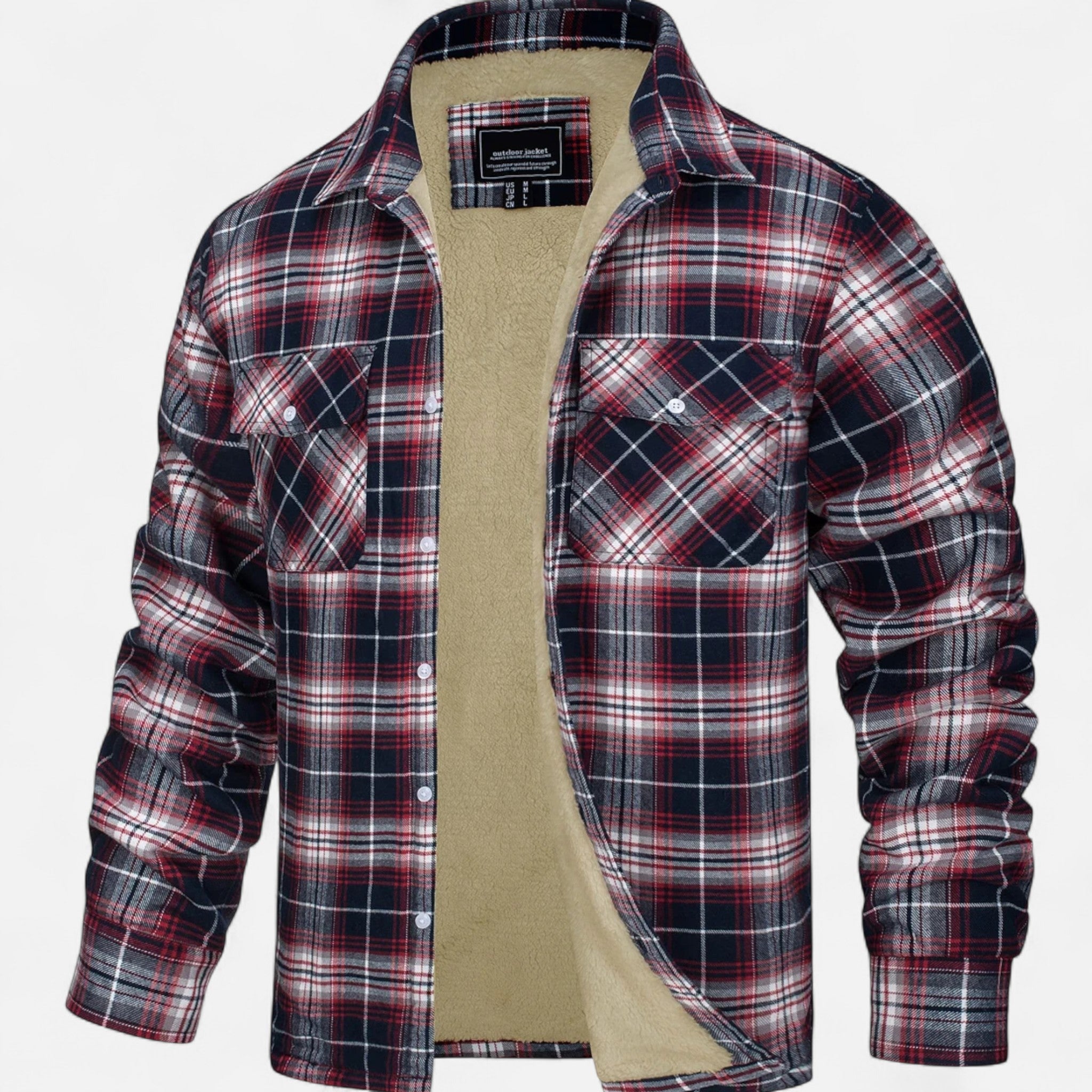 Ancienne Monde | Veste Flanelle Carreaux Homme