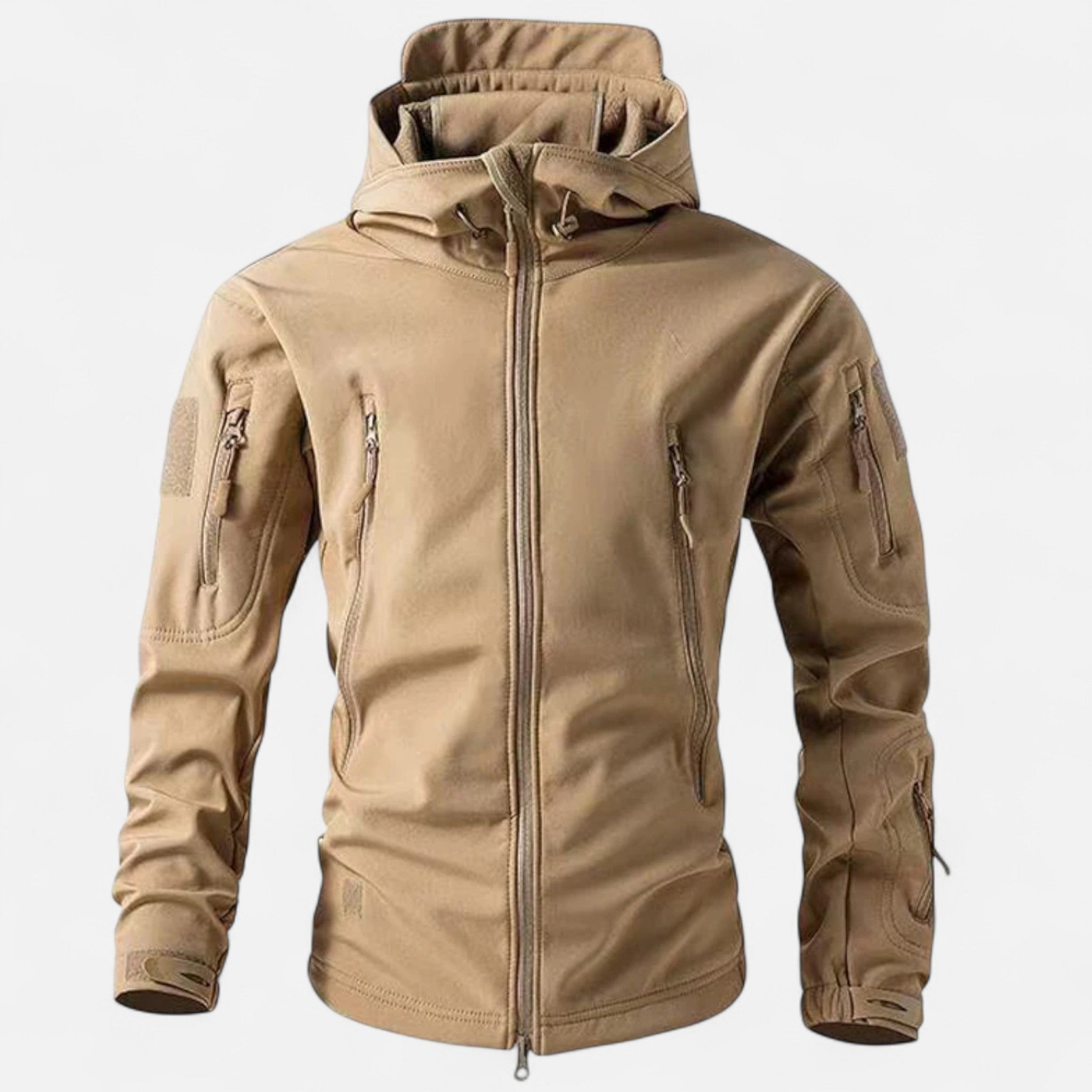 Ancienne Monde | Veste Softshell Homme Imperméable à Capuche