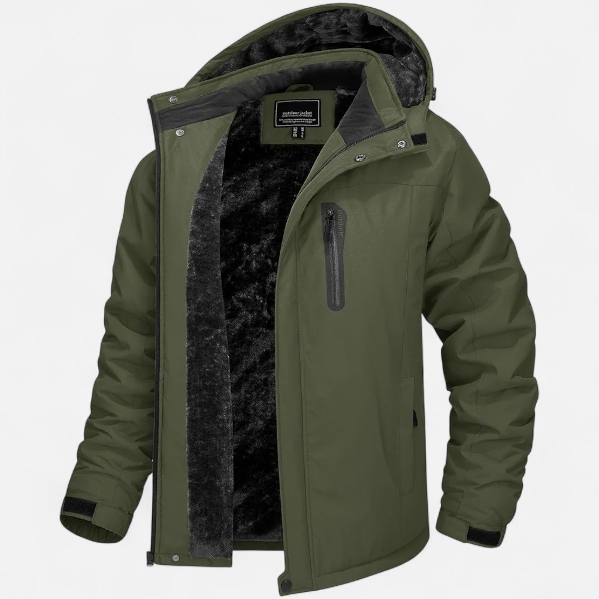 Ancienne Monde | Parka Hombre Invierno Impermeable con Forro Polar