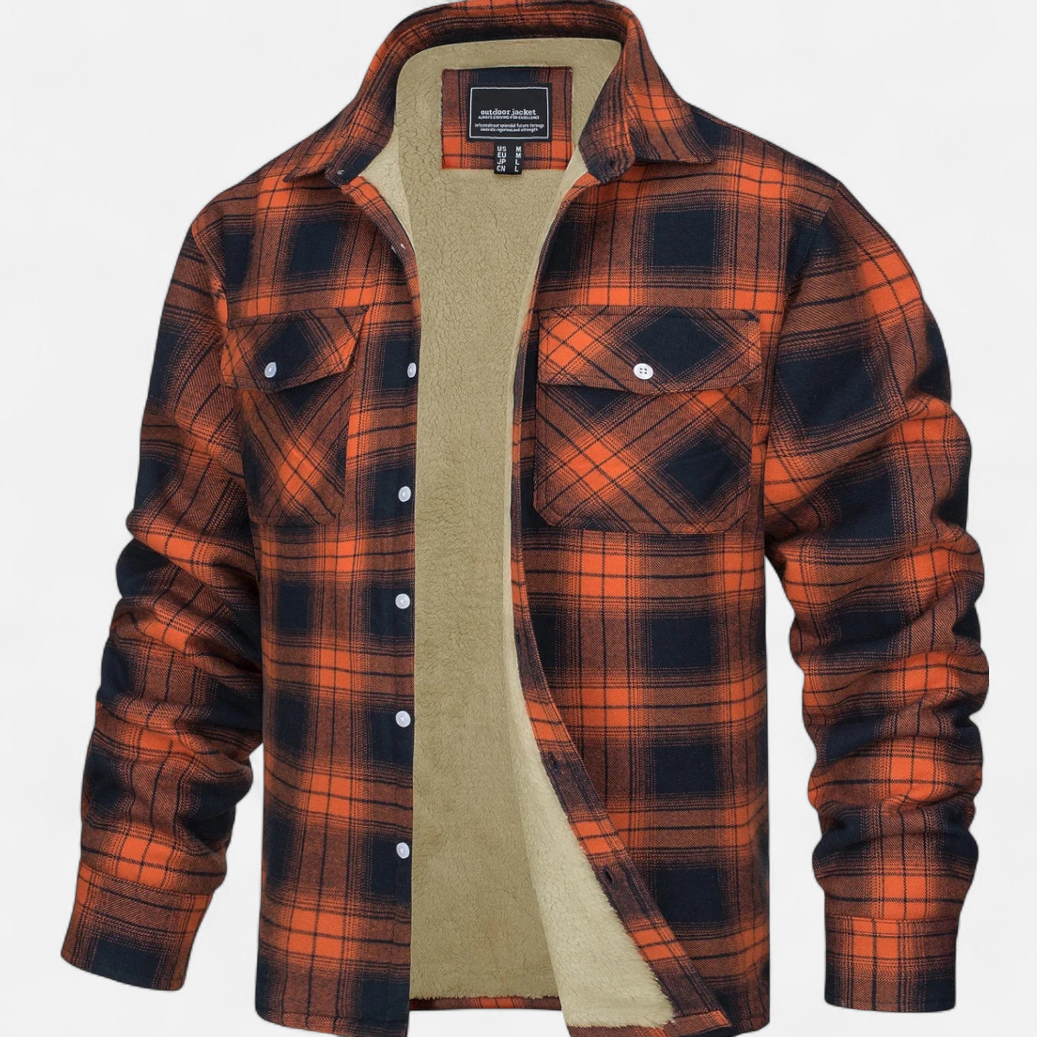 Ancienne Monde | Veste Flanelle Carreaux Homme