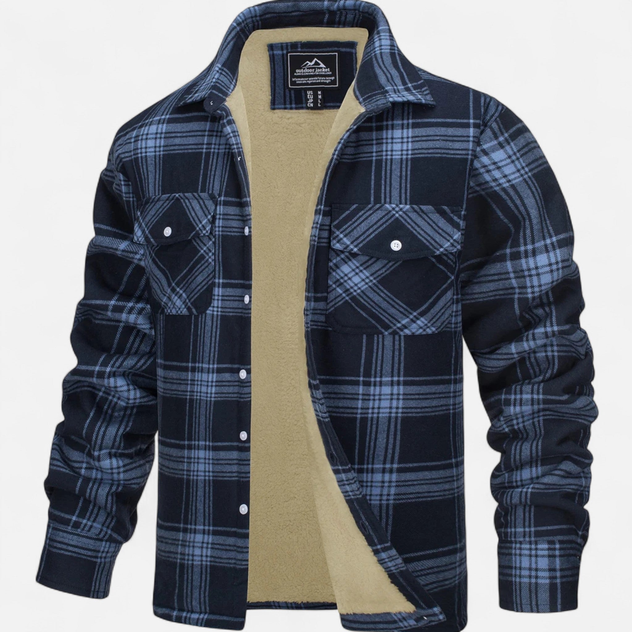 Ancienne Monde | Veste Flanelle Carreaux Homme