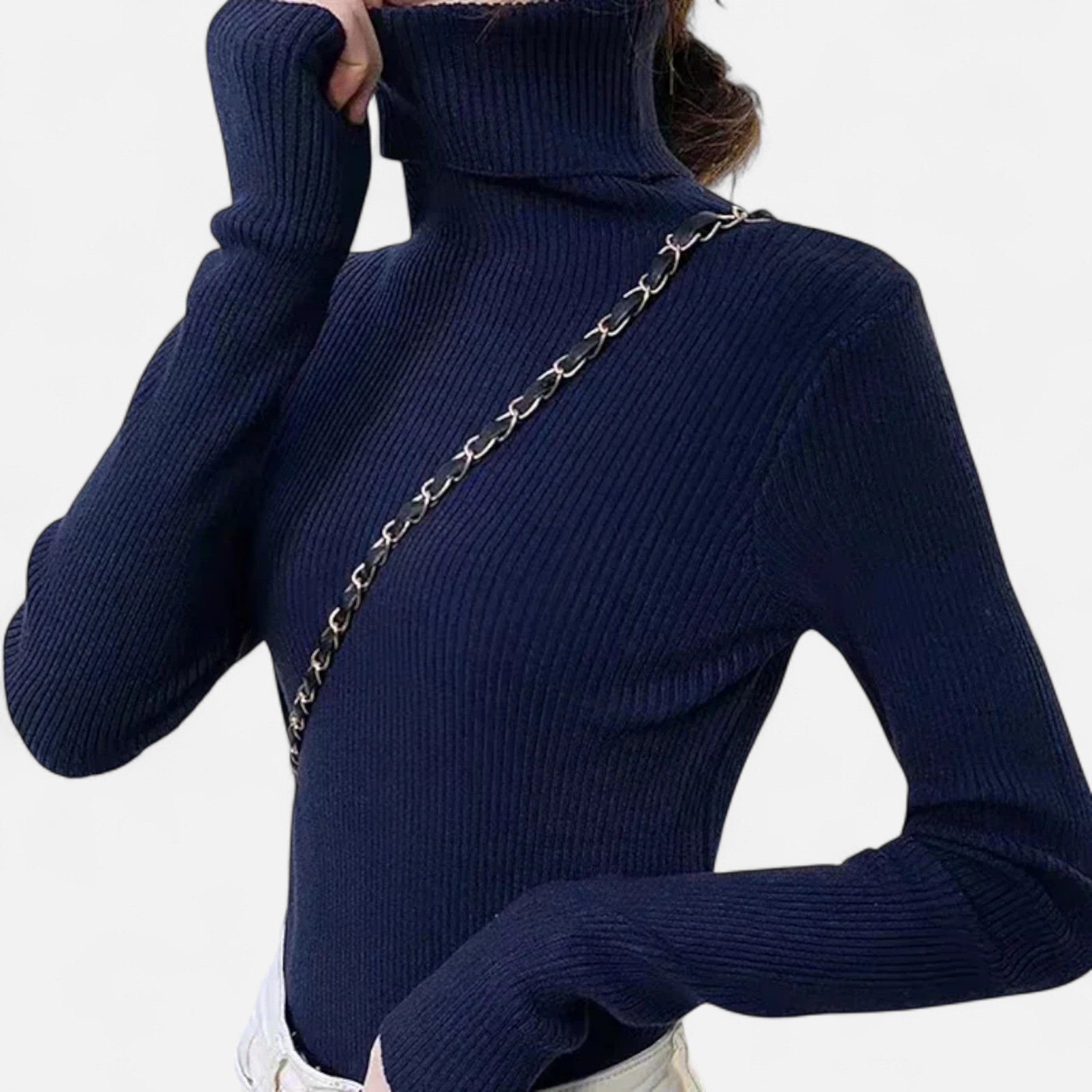 Ancienne Monde | Pull Col Roulé Doux Femme