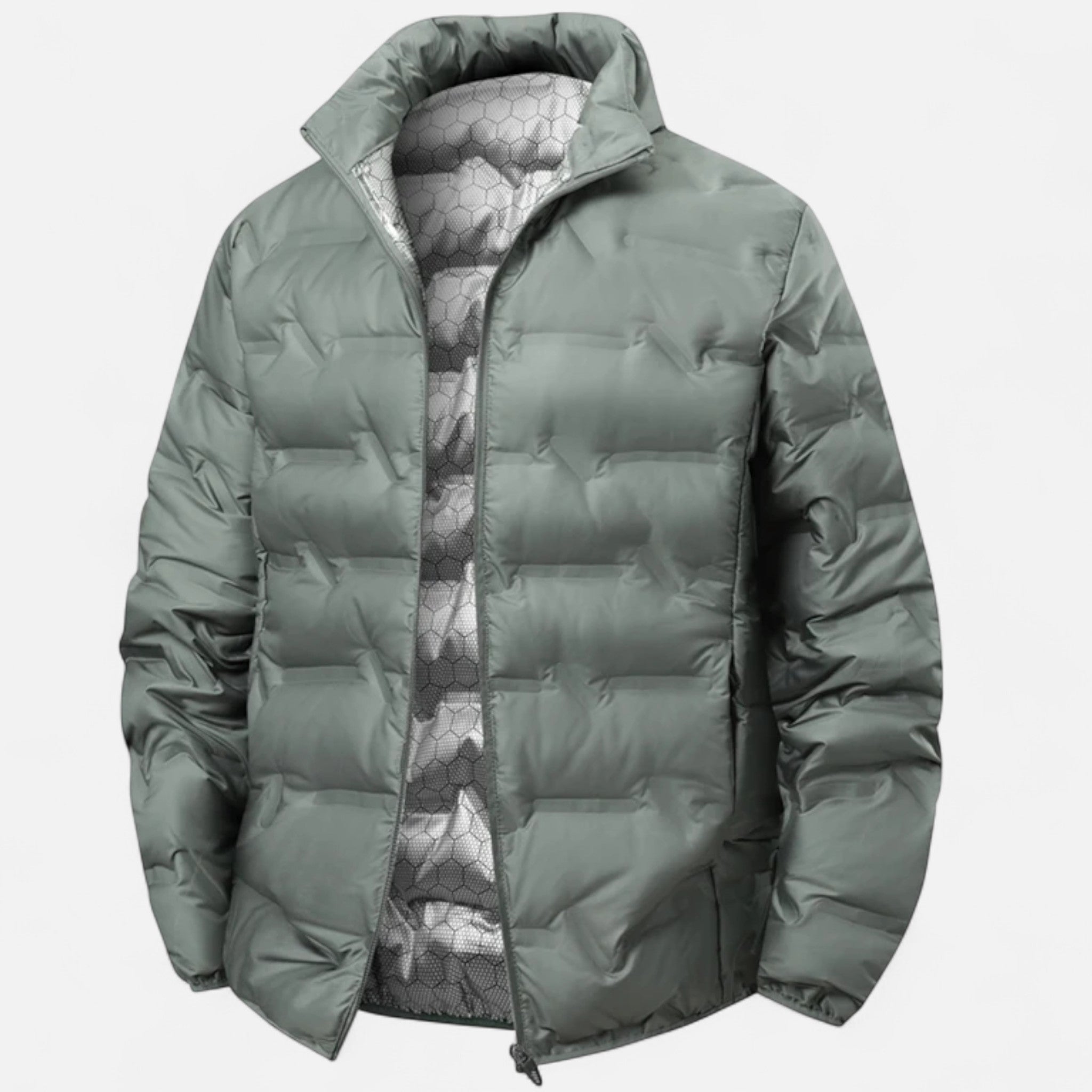 Ancienne Monde | Doudoune d’Hiver Homme à Col Montant