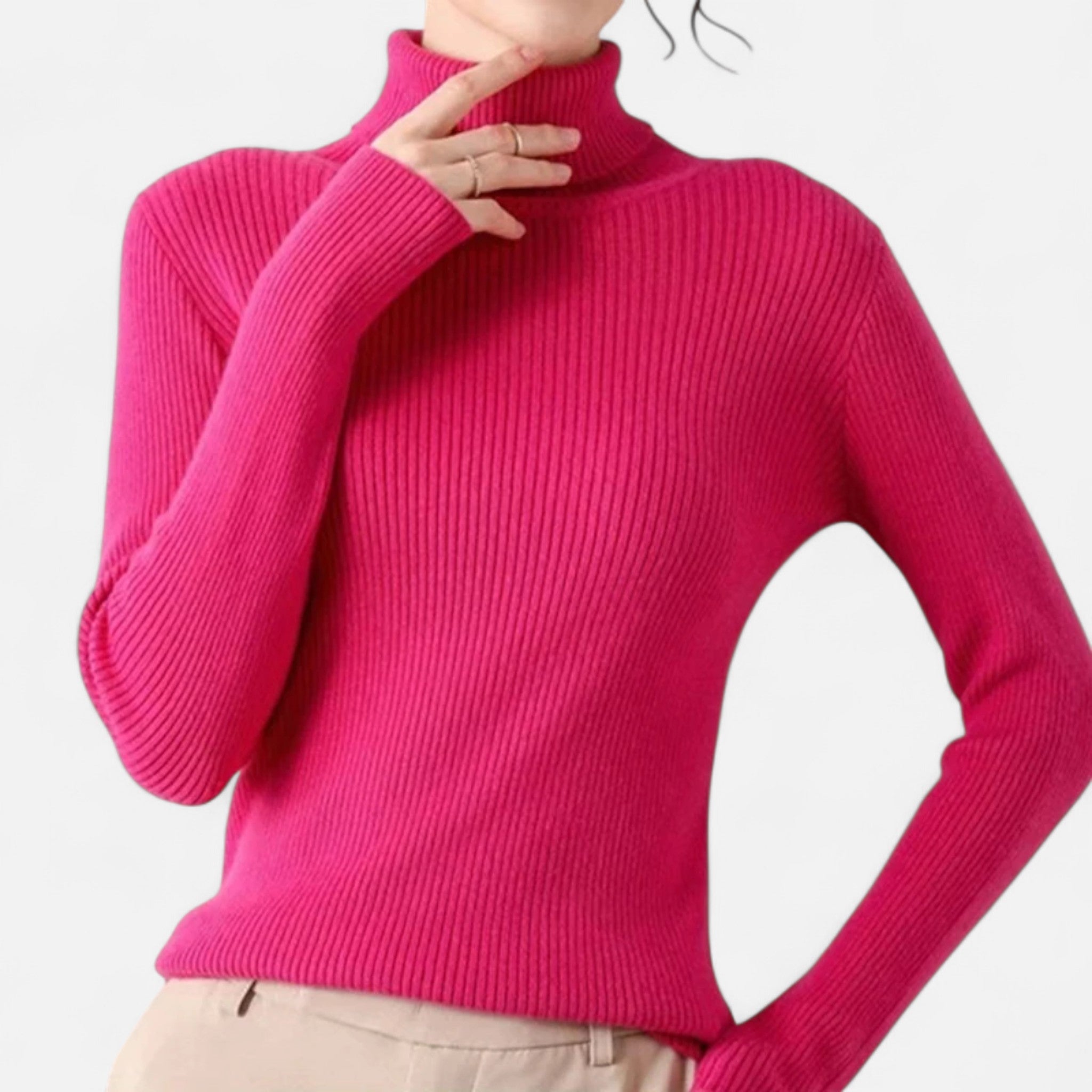 Ancienne Monde | Pull Col Roulé Doux Femme