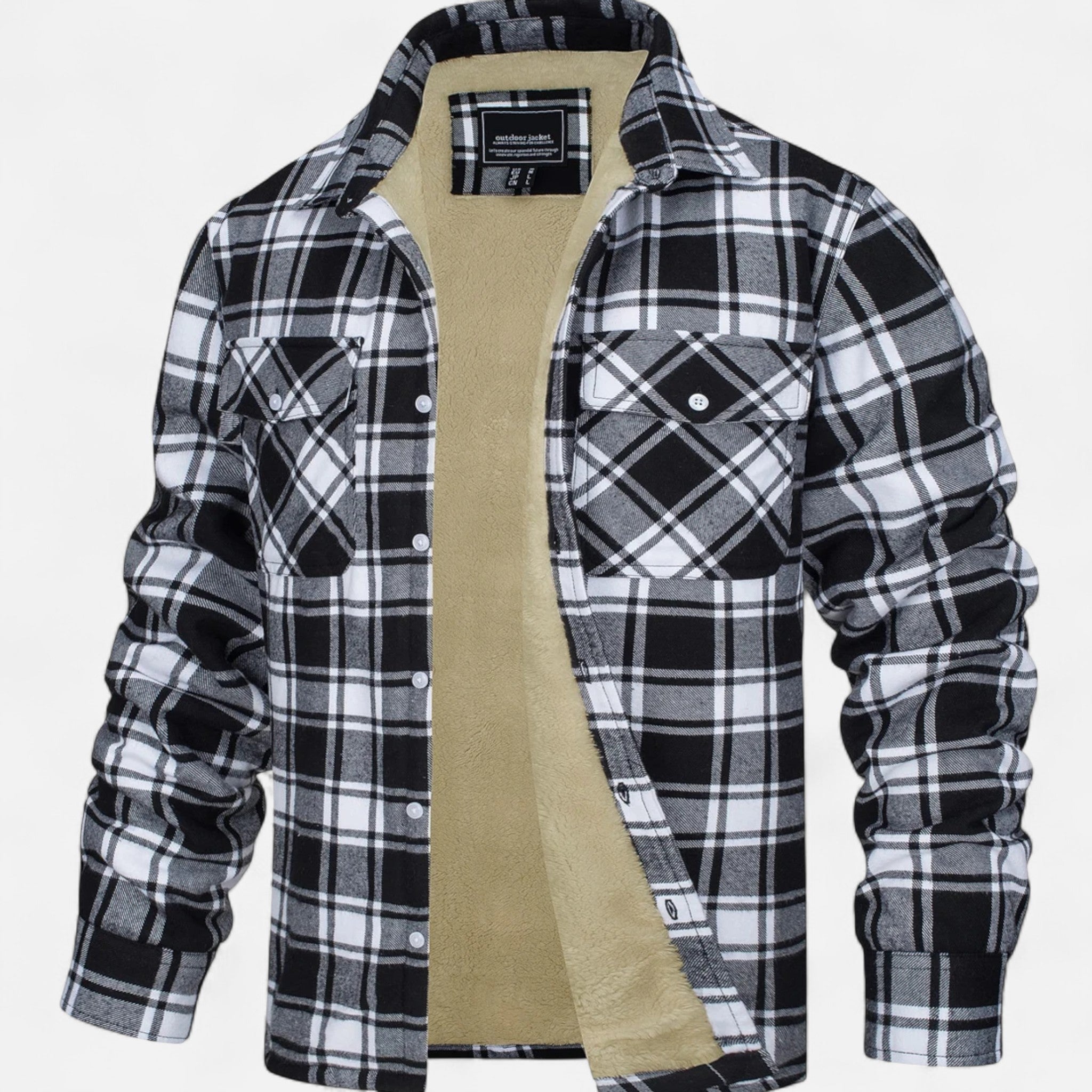 Ancienne Monde | Veste Flanelle Carreaux Homme