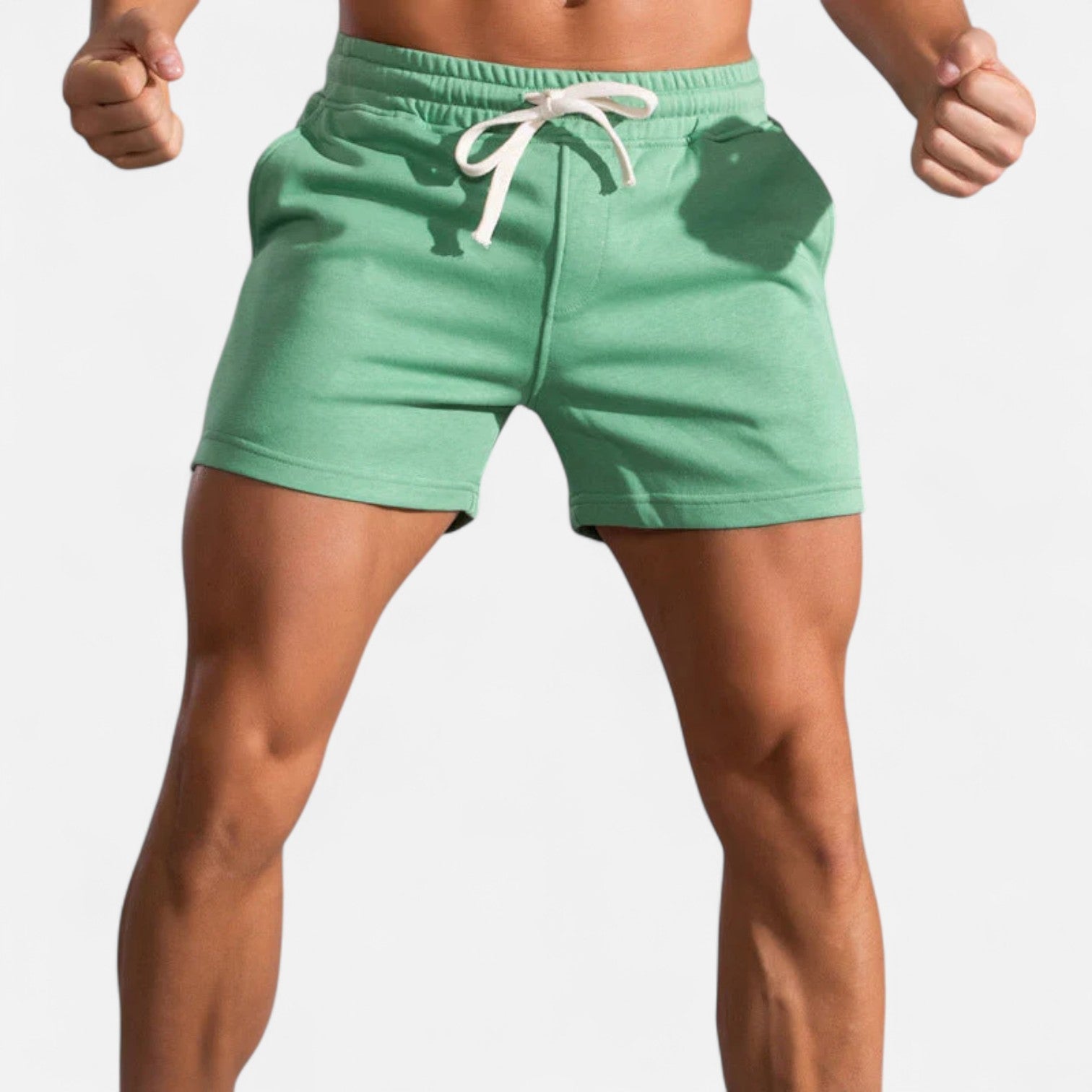 Ancienne Monde | Short d’Été à Taille Élastique pour Homme