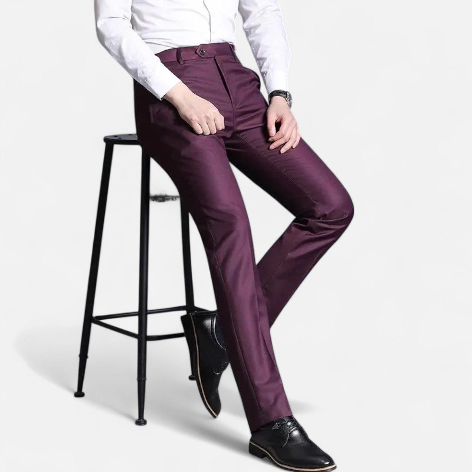 Ancienne Monde | Pantalon Tailleur Moderne pour Homme