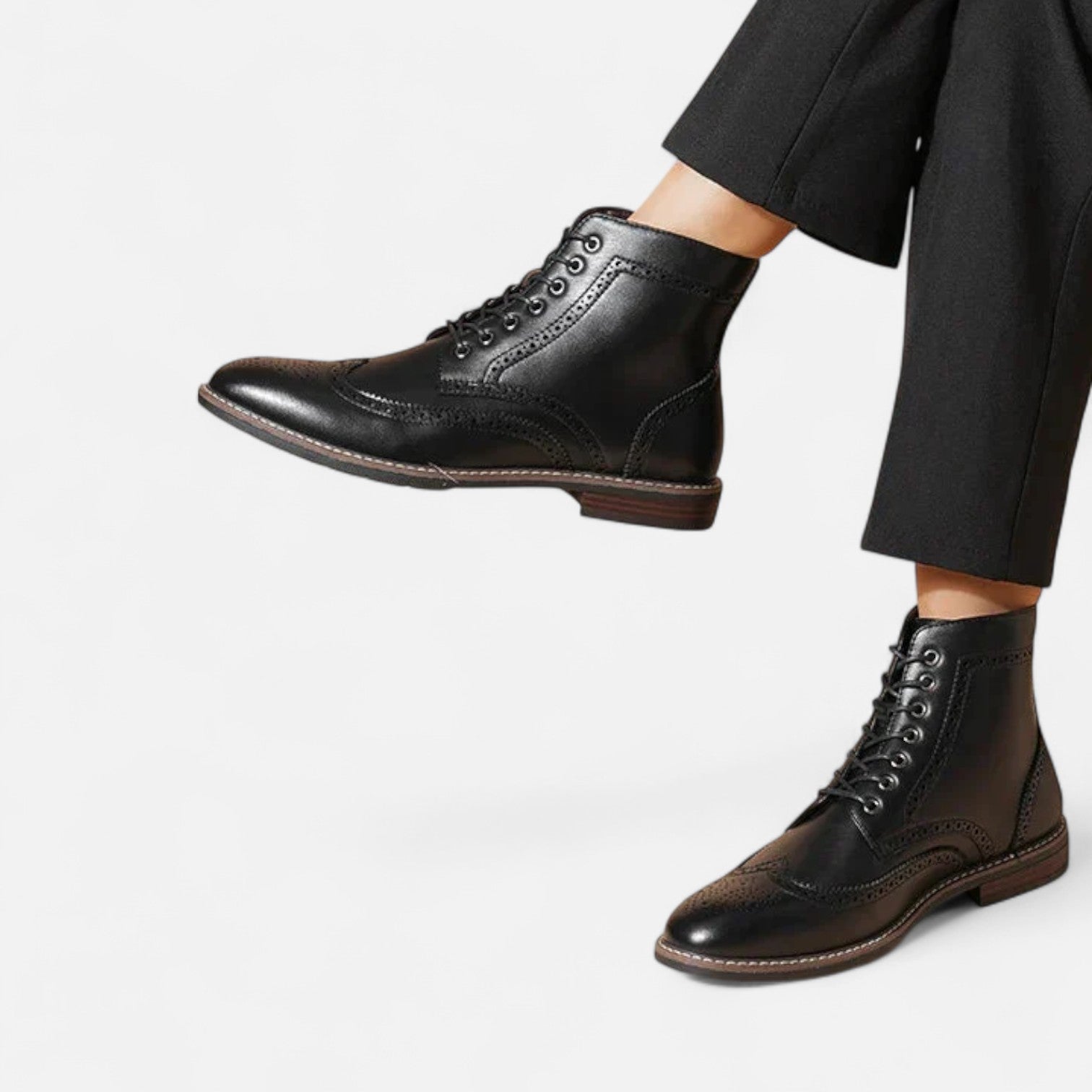 Ancienne Monde | Bottines en Cuir Italien pour Homme
