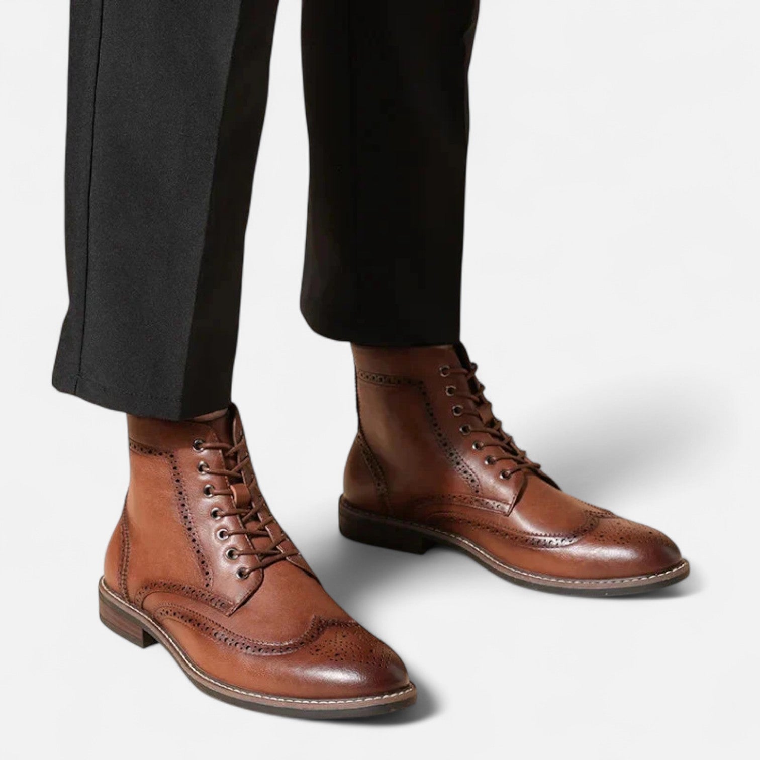Ancienne Monde | Bottines en Cuir Italien pour Homme